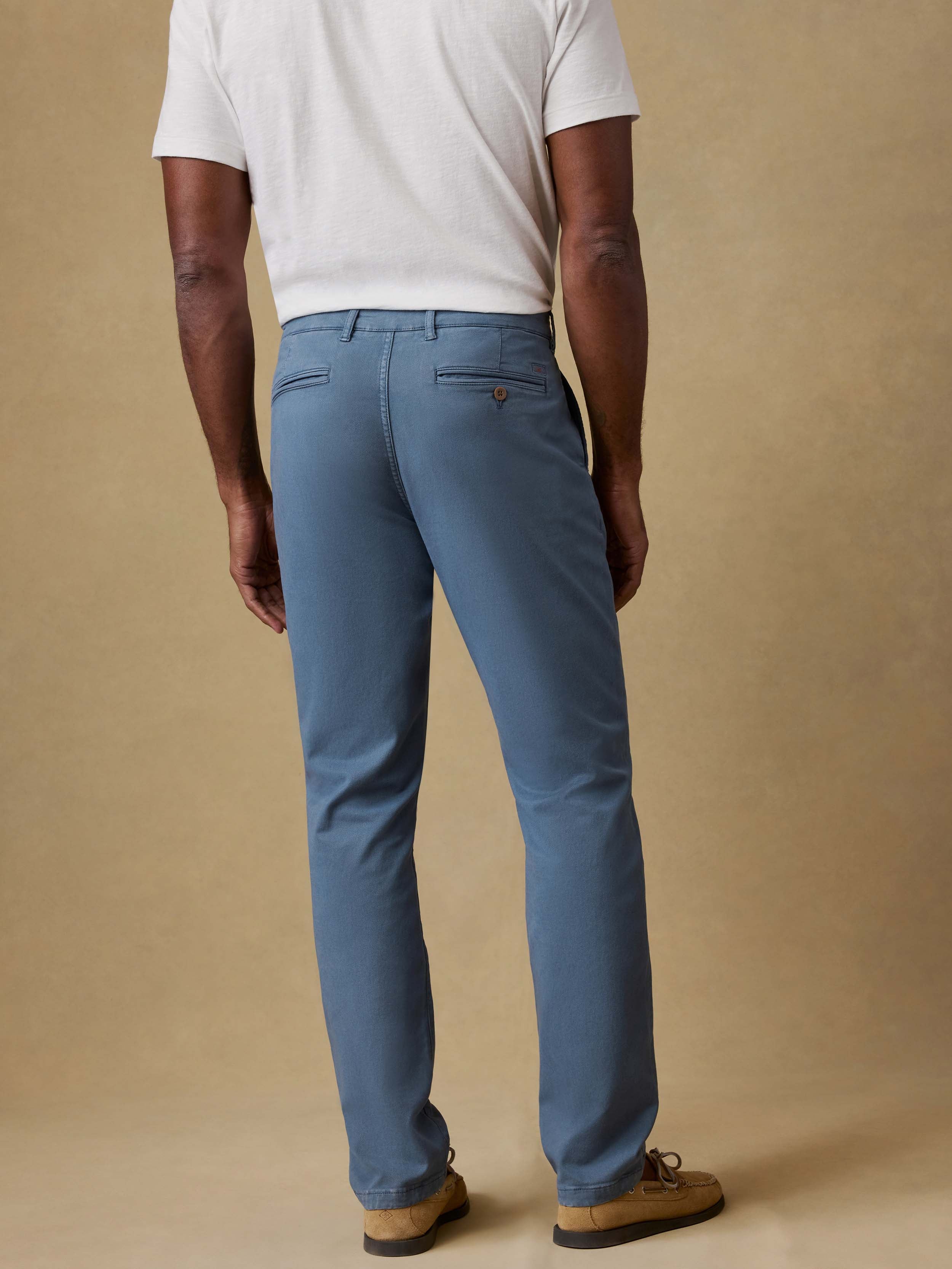 Coastline Stretch Chino - Deep Marine - Image 3