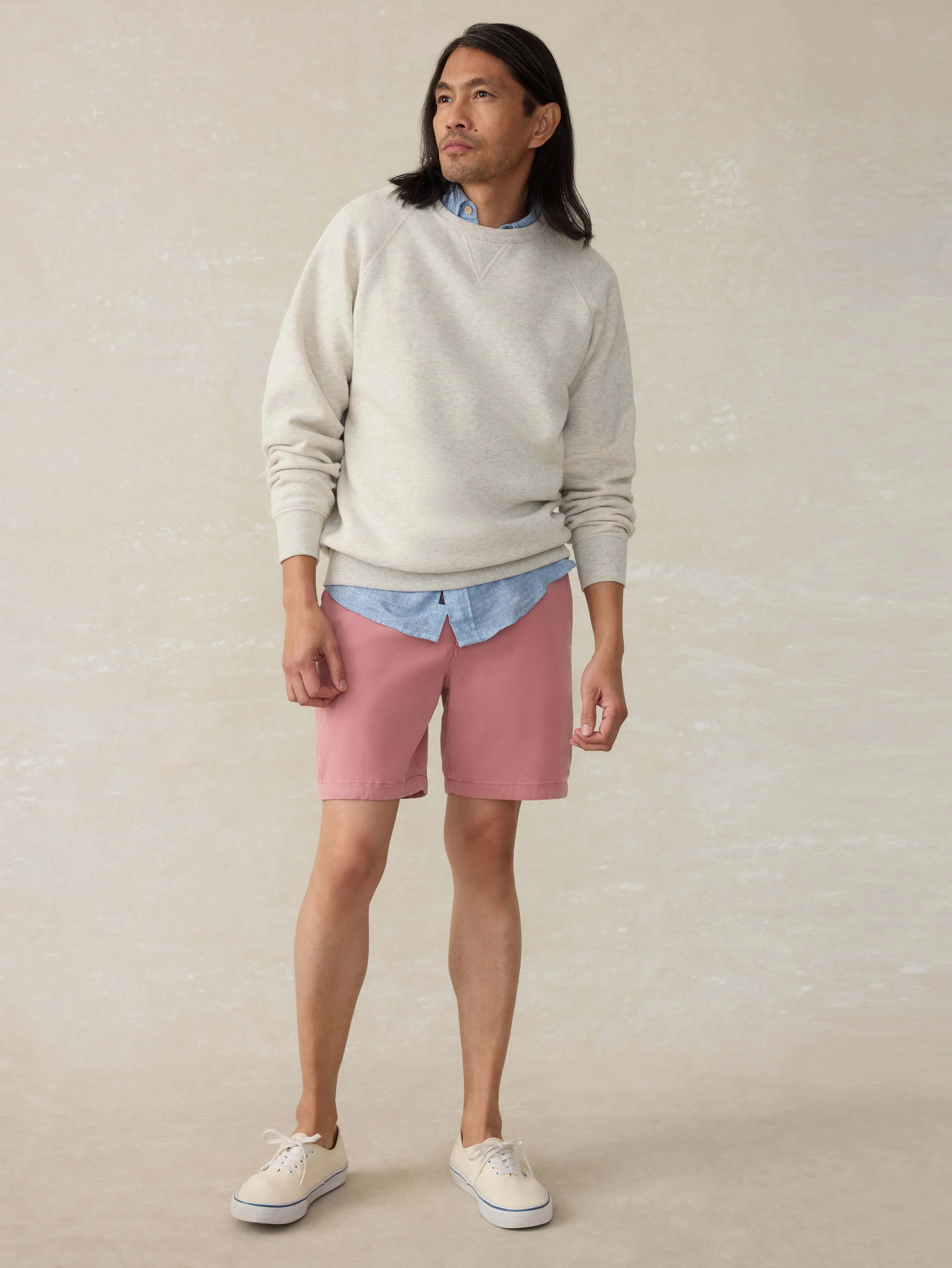 Coastline Chino Short (7") - Faded Flag - Image 4