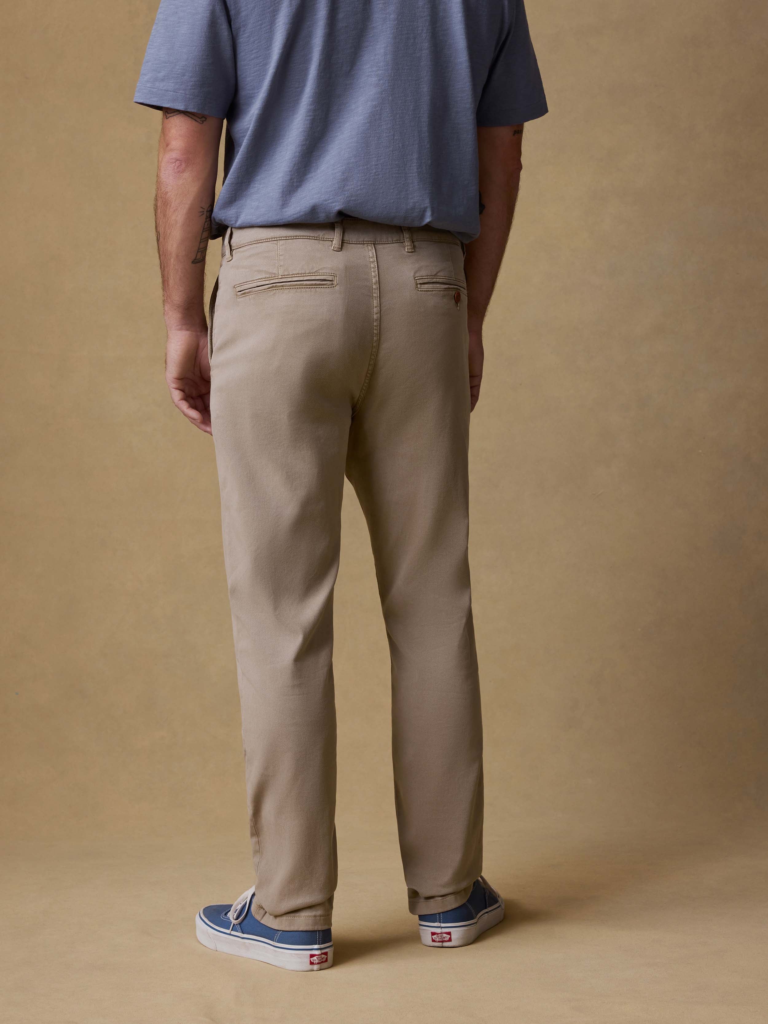 Coastline Stretch Chino - Utility Khaki - Image 4