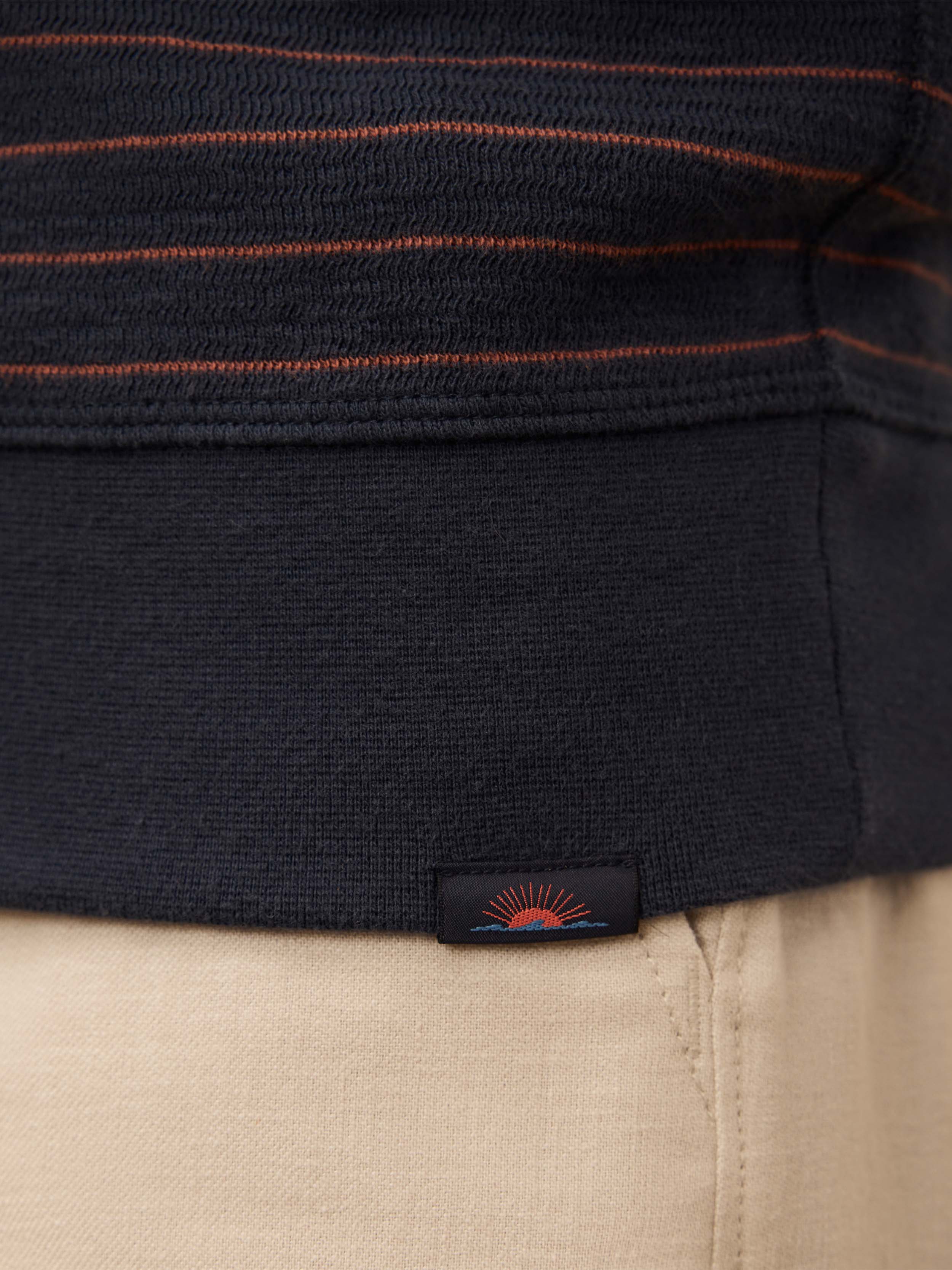 Double Knit Crewneck - Blue Dune Stripe - Image 6