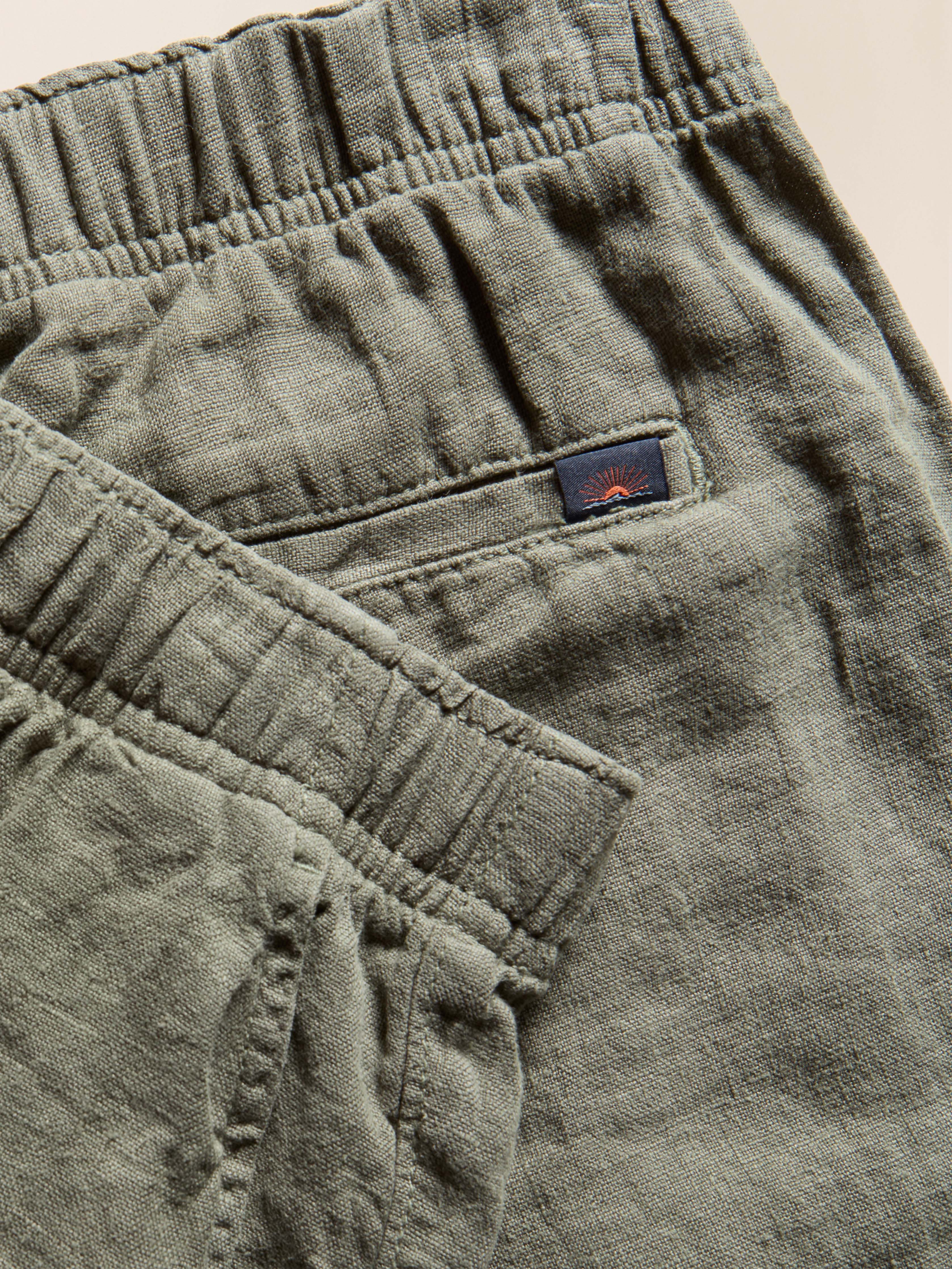 Essential Linen Short (6.5" Inseam) - Spruce - Image 5