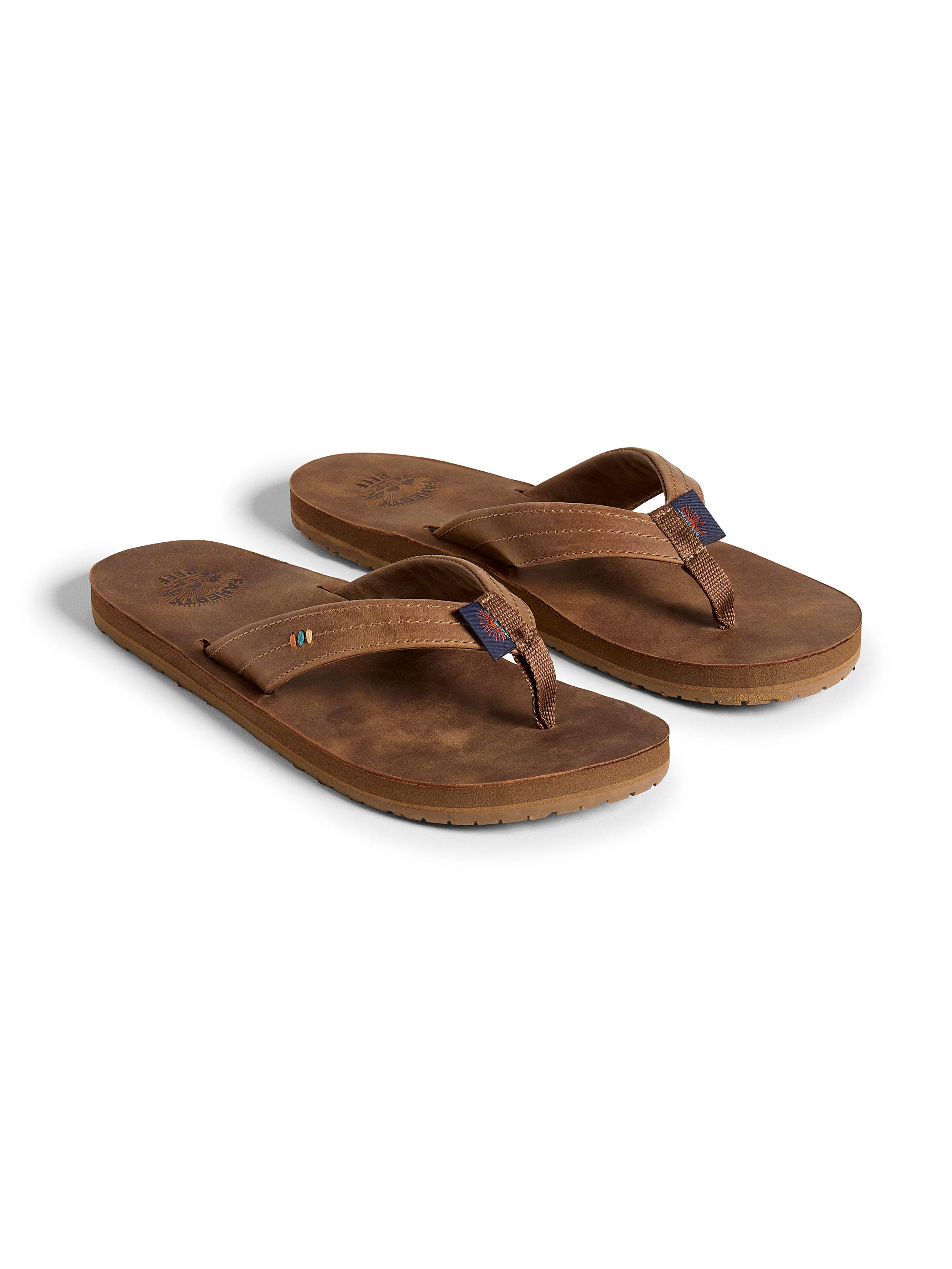 Faherty x REEF Women's Drift Away Flip Flop - Dark Brown - Image 4