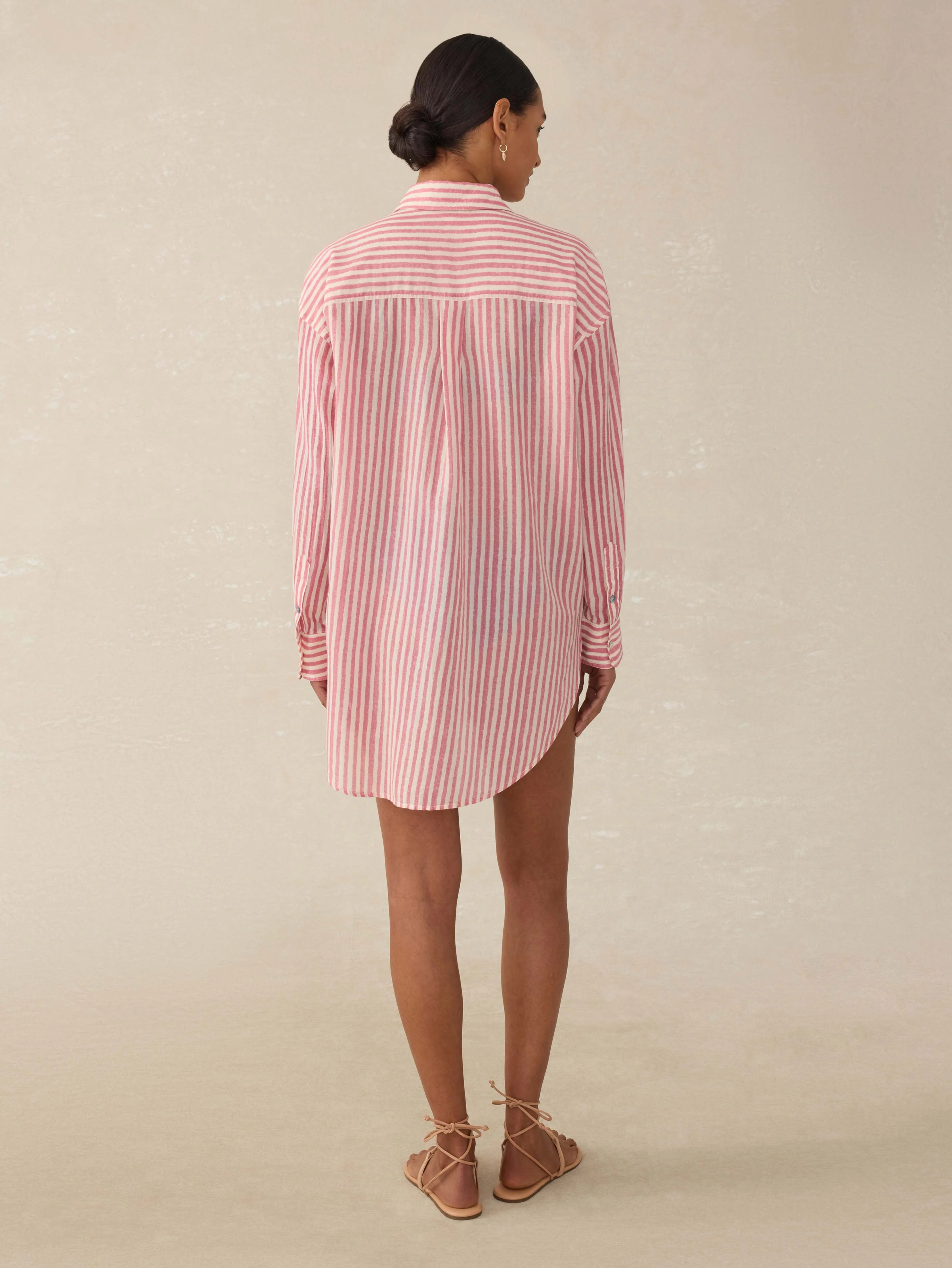 Haze Coverup - Rose Watercolor Stripe - Image 4