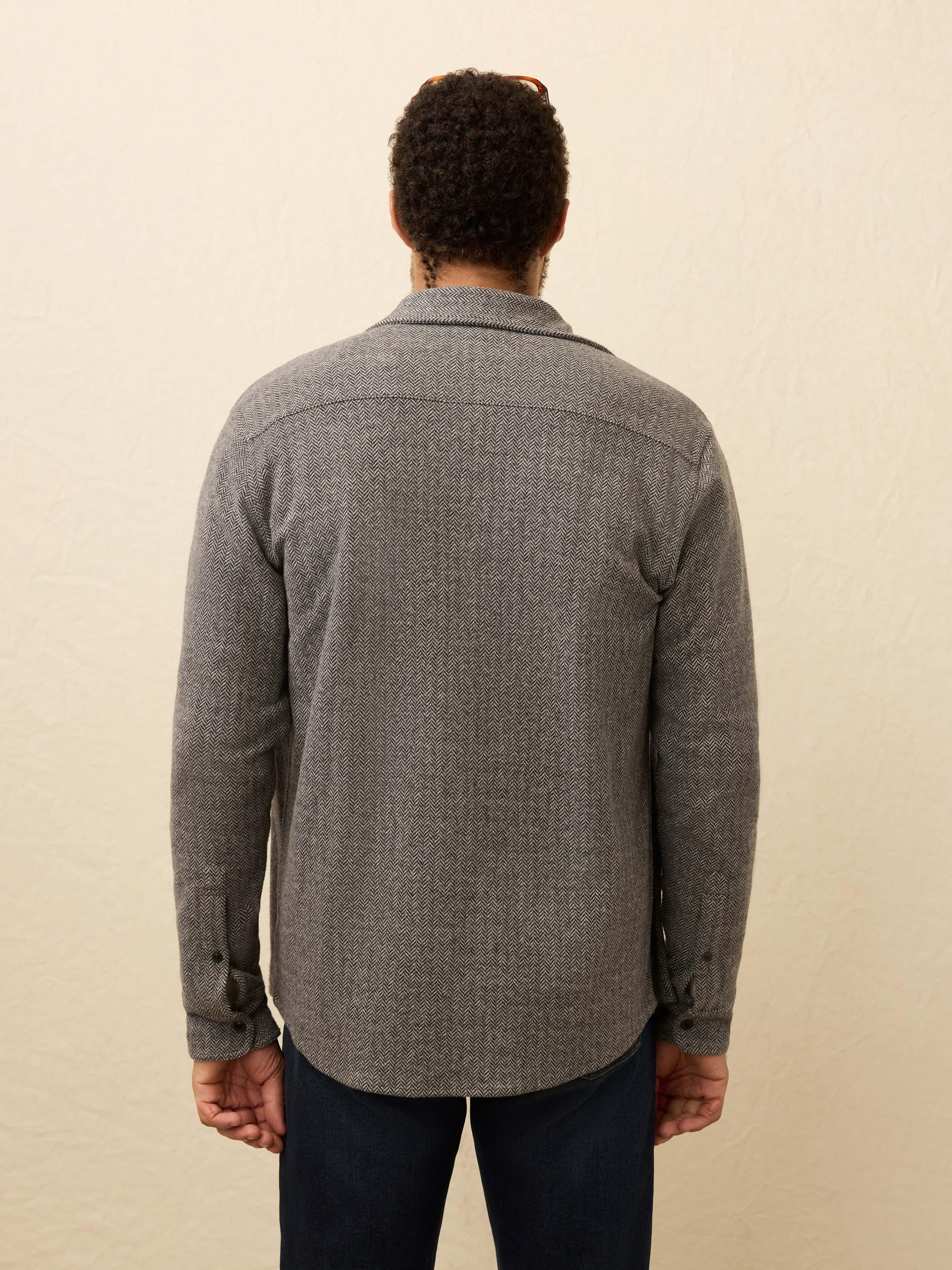 Legend™ Sweater Shirt - Alpine Grey Herringbone - Image 4