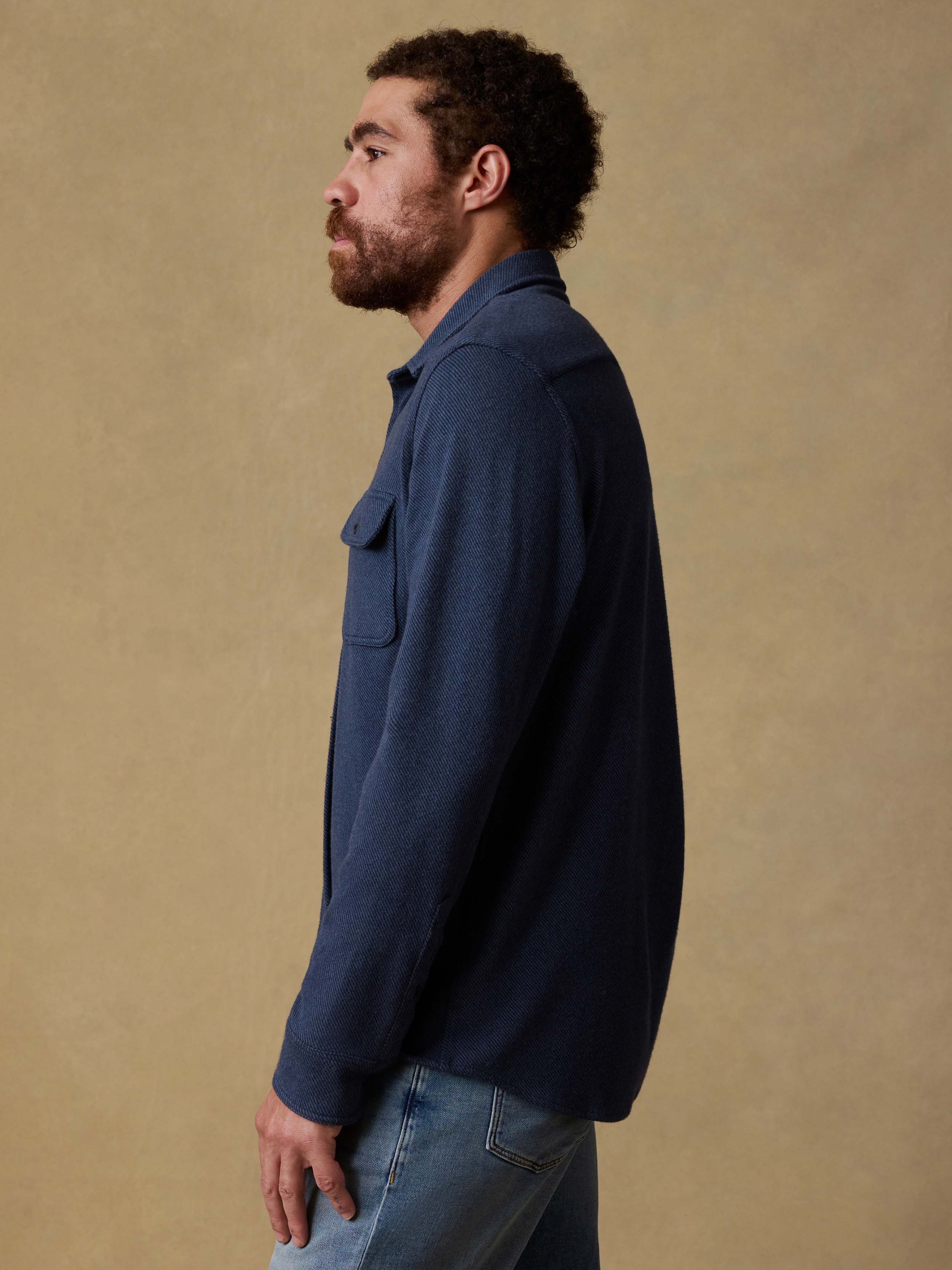 Legend™ Sweater Shirt - Brighton Navy Twill - Image 6