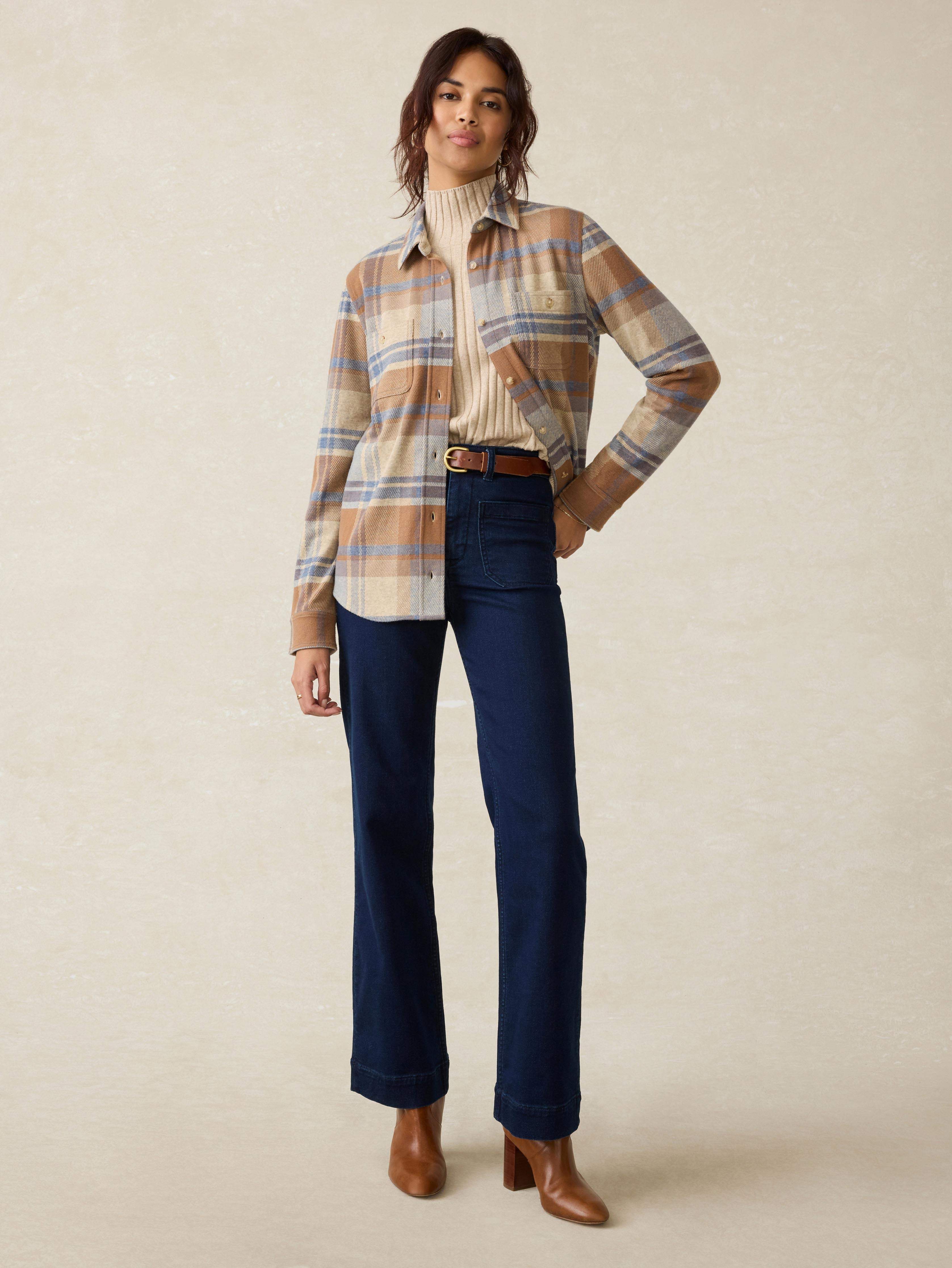 Legend™ Sweater Shirt - Rockland Plaid - Image 3