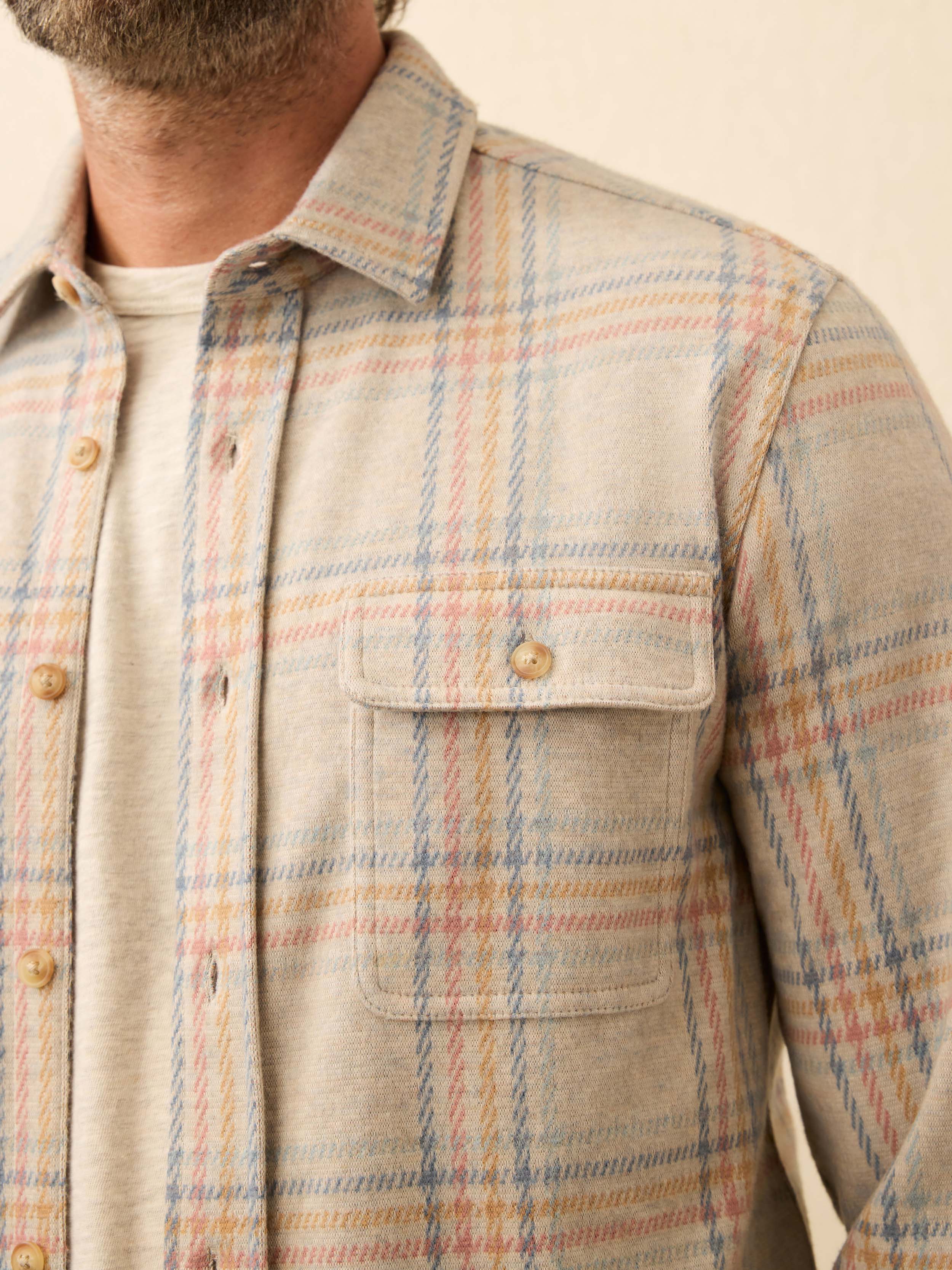 Legend™ Sweater Shirt - Sedona Plains Plaid - Image 3