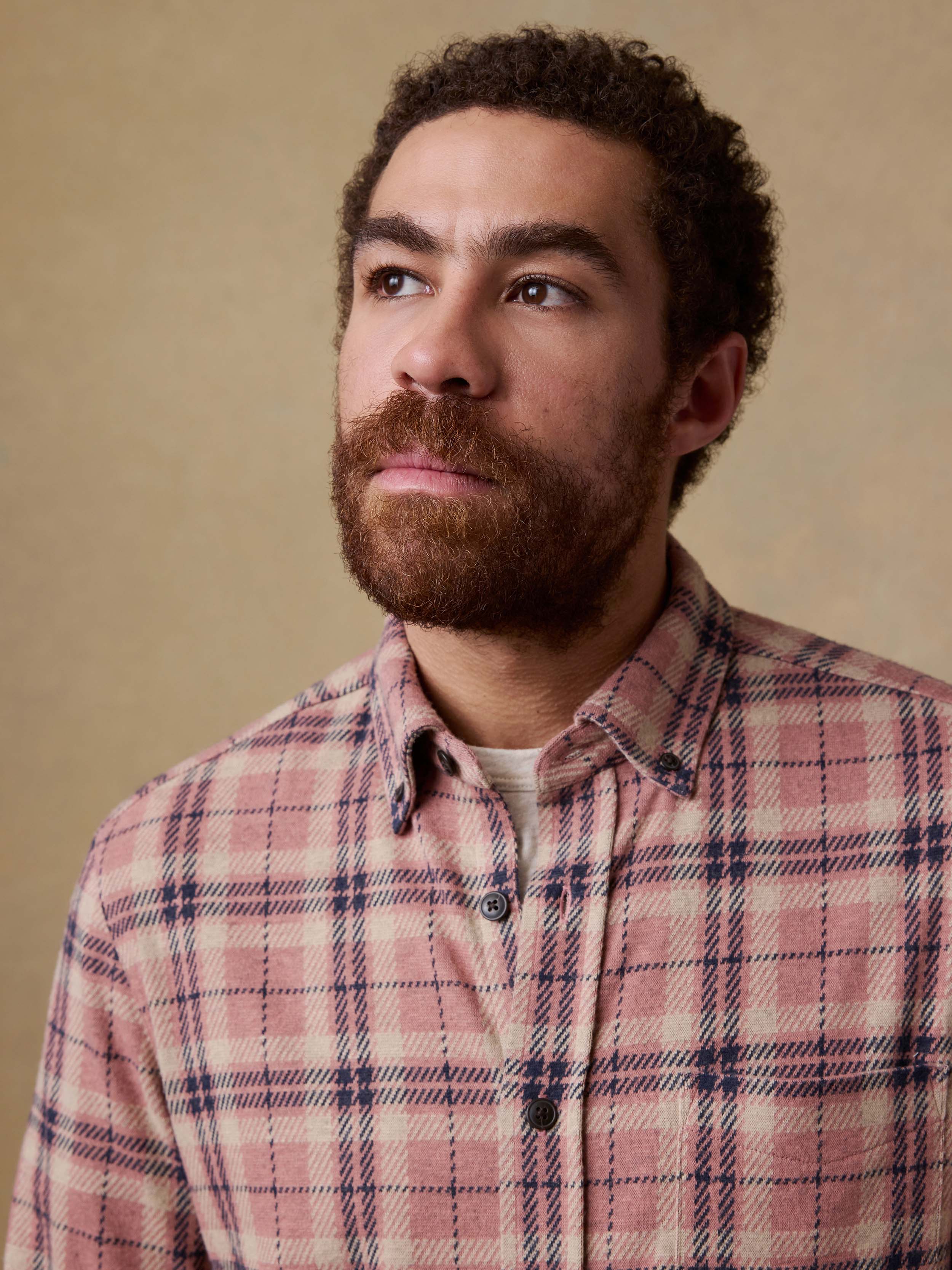 Legend™ Sweater Shirt (Single Pocket) - Sienna Night Plaid - Image 4