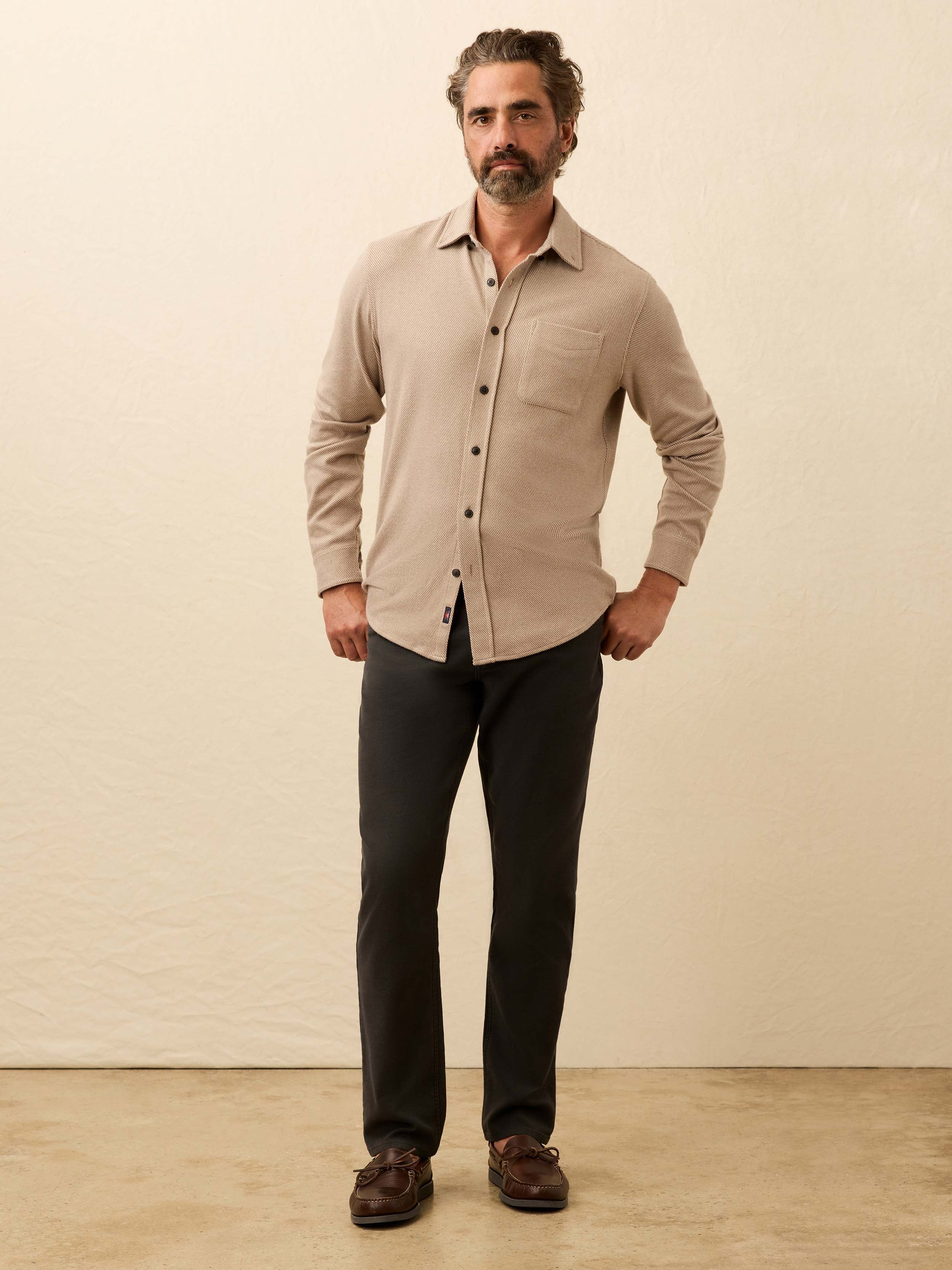 Legend™ Sweater Shirt (Single Pocket) - Timber Twill - Image 4
