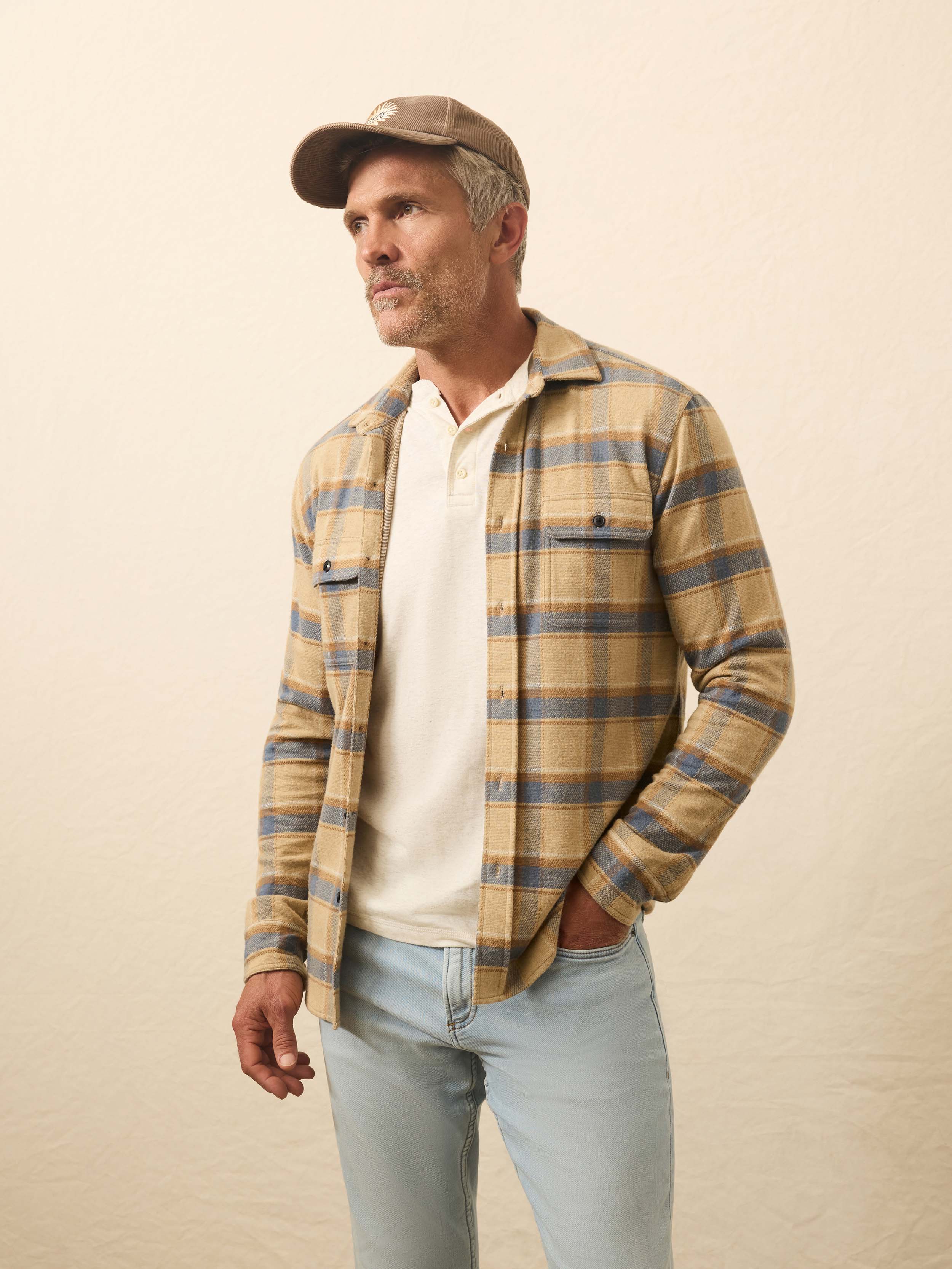 Legend™ Sweater Shirt - Windswept Shores Plaid - Image 5