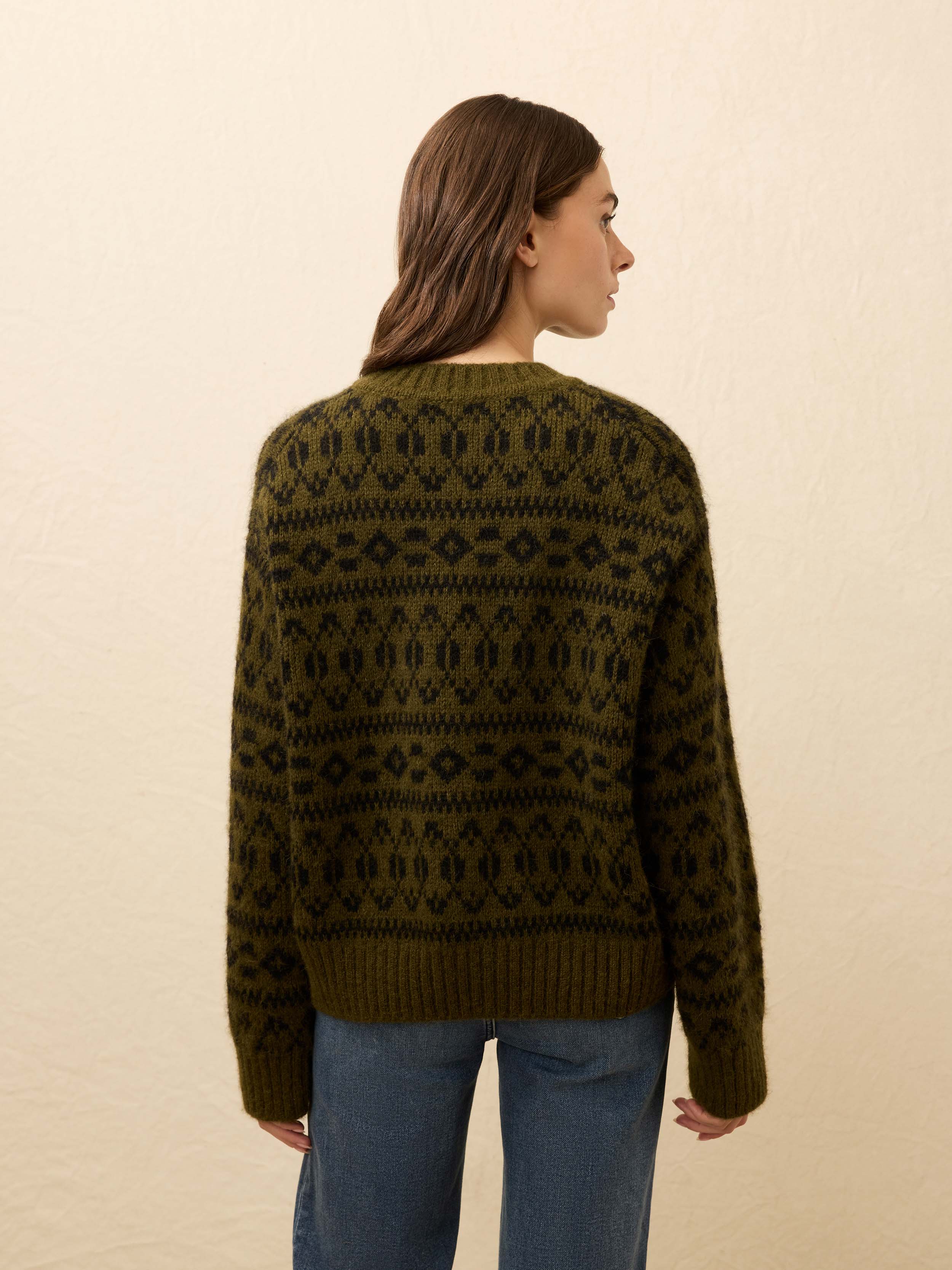 Midnight Bay Crewneck - Olive - Image 5