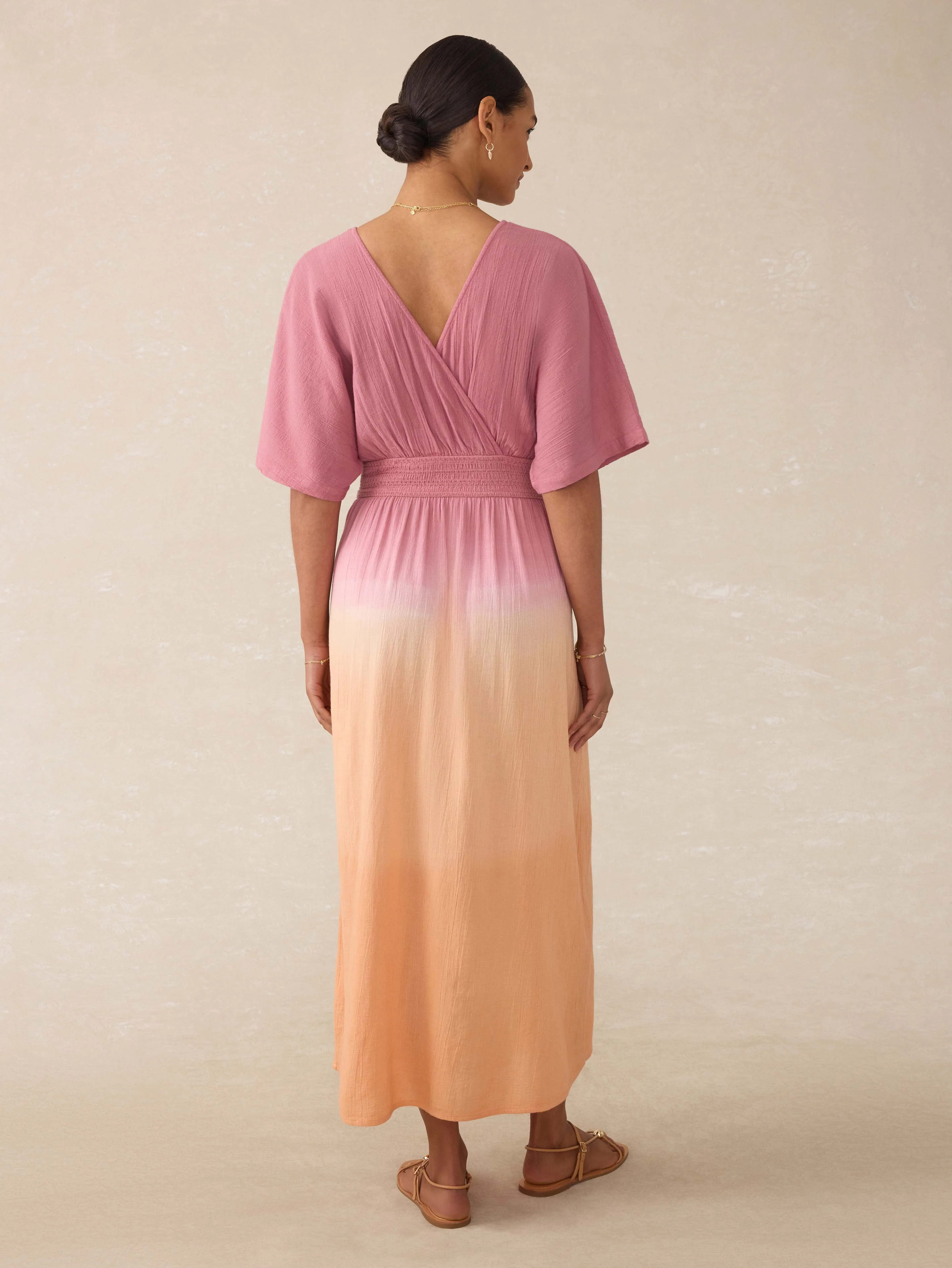 Mila Dress - Sunset Dip Dye - Image 4