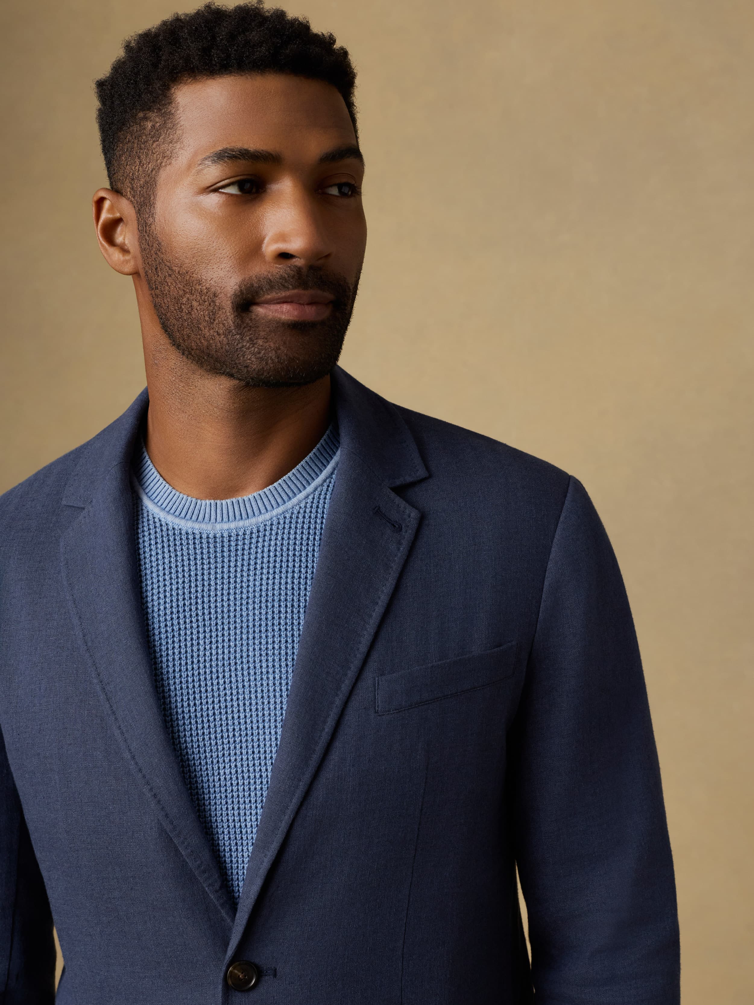 Movement™ Linen Blazer - Deep Sea Navy - Image 5
