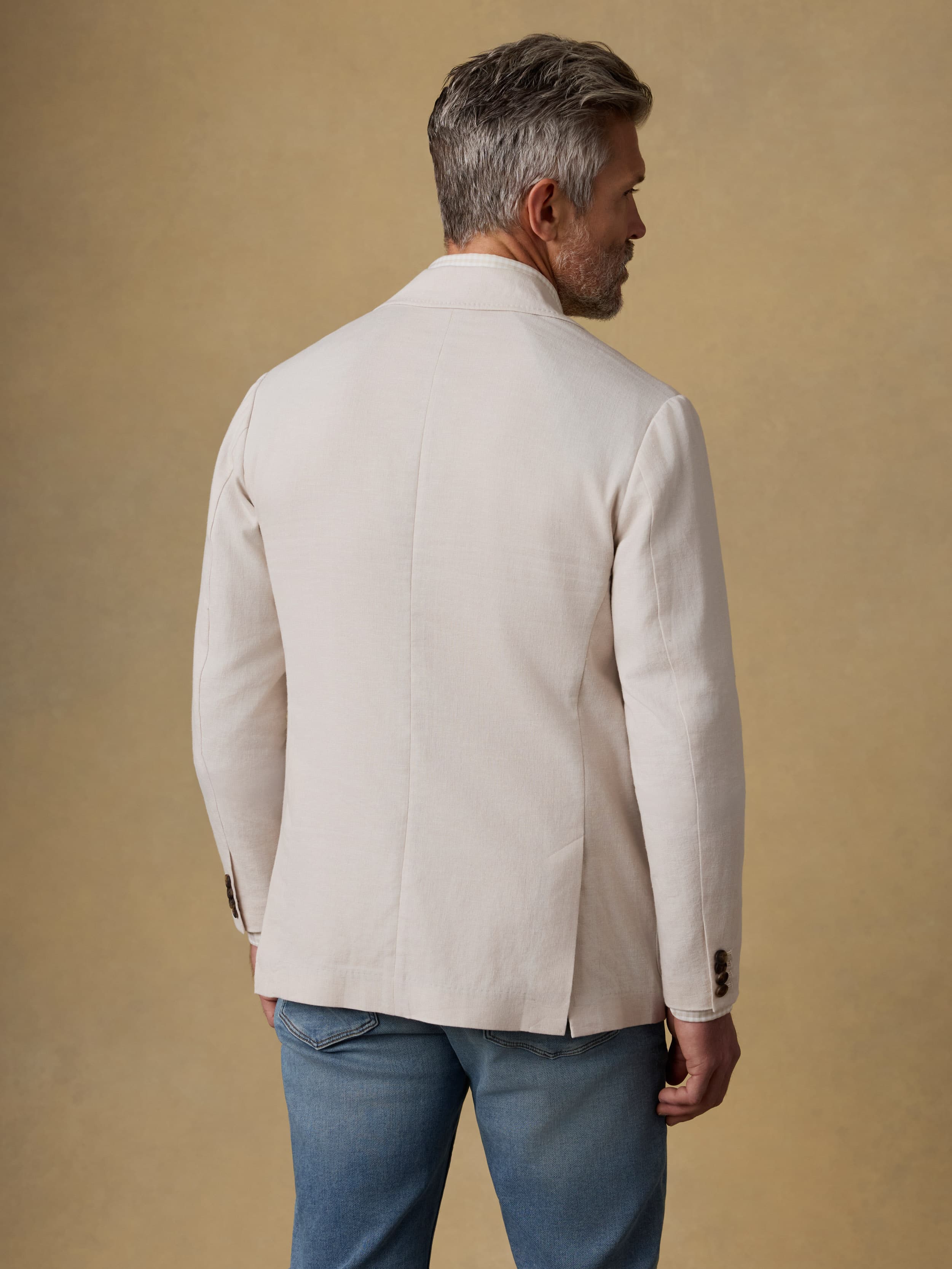 Movement™ Linen Blazer - Dorset Sand - Image 3