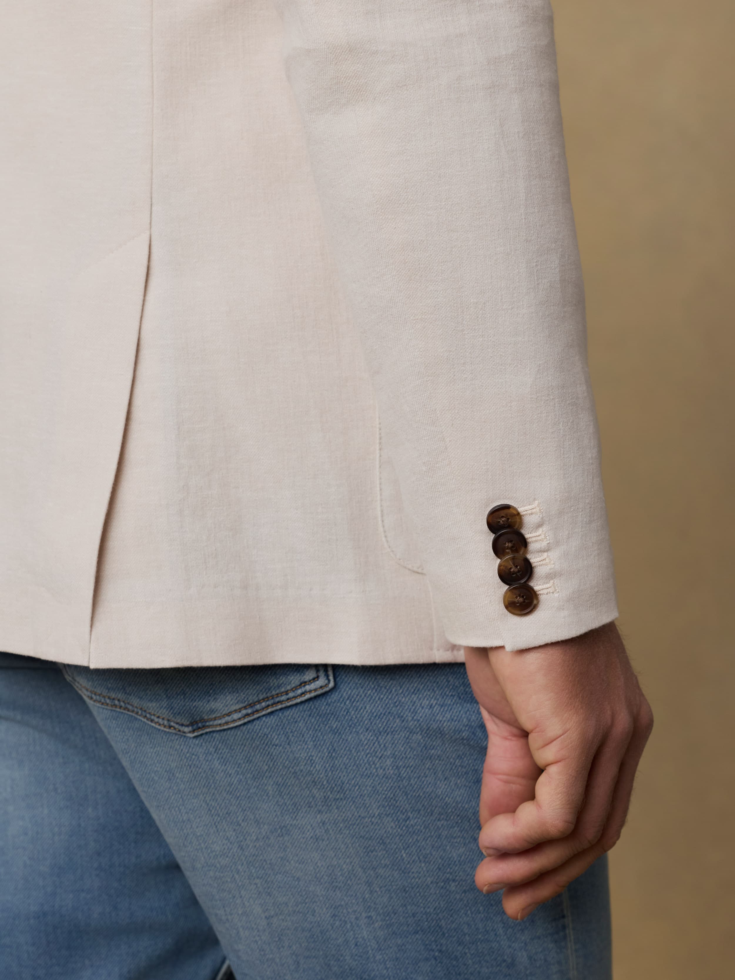 Movement™ Linen Blazer - Dorset Sand - Image 6