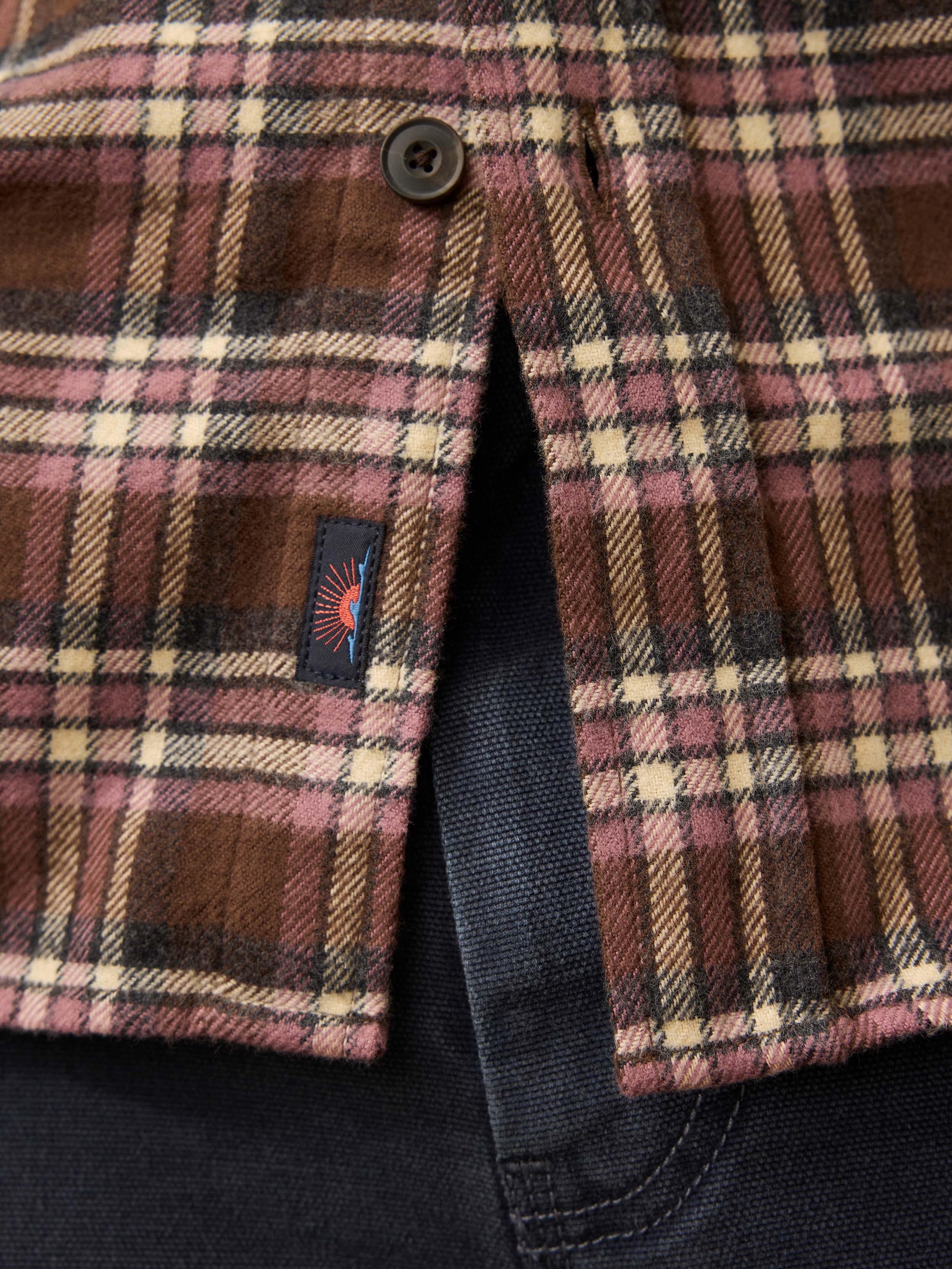 Heirloom Portuguese Flannel Shirt - Manta Rota Plaid - Image 4