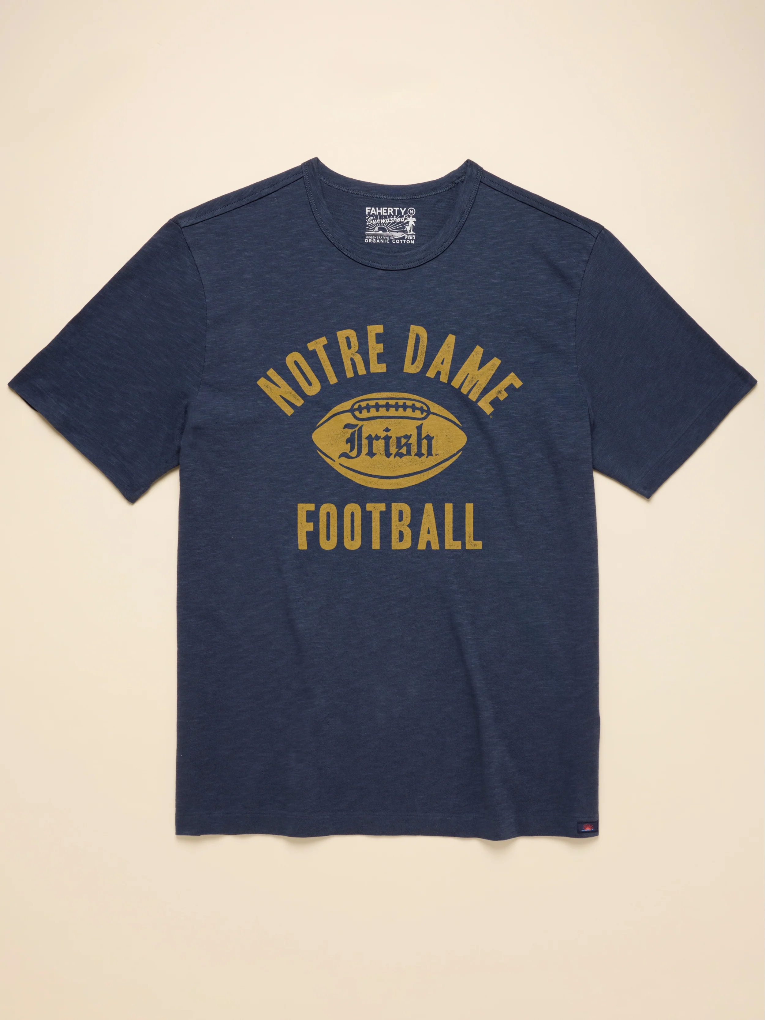 Notre Dame Sunwashed Tee - Dune Navy - Image 4