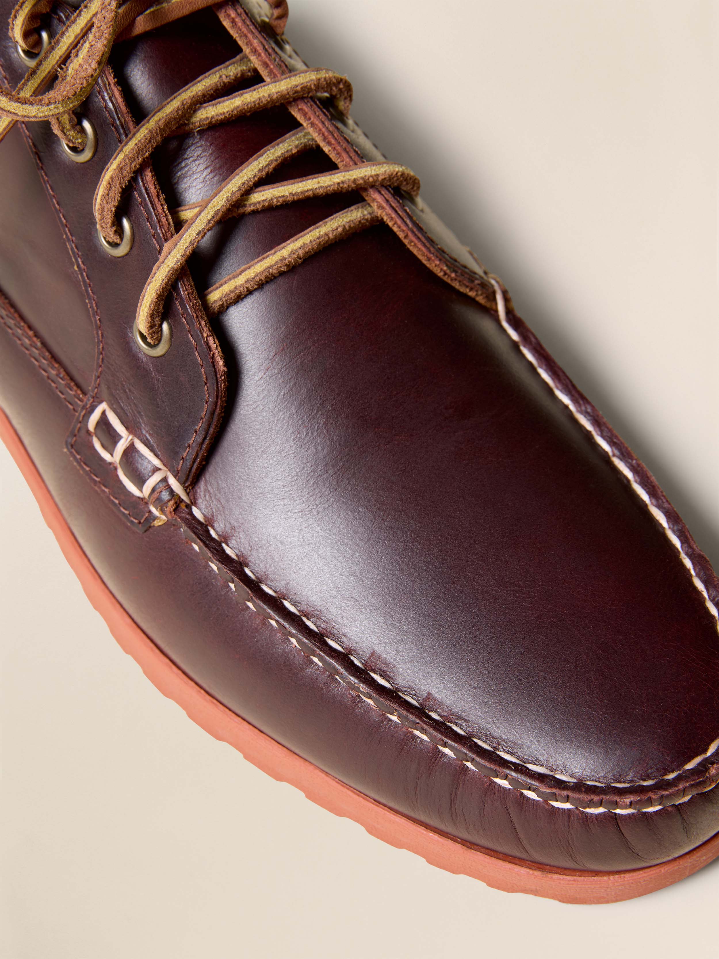 Faherty x Quoddy Telos Chukka - Brown Chromexcel - Image 3