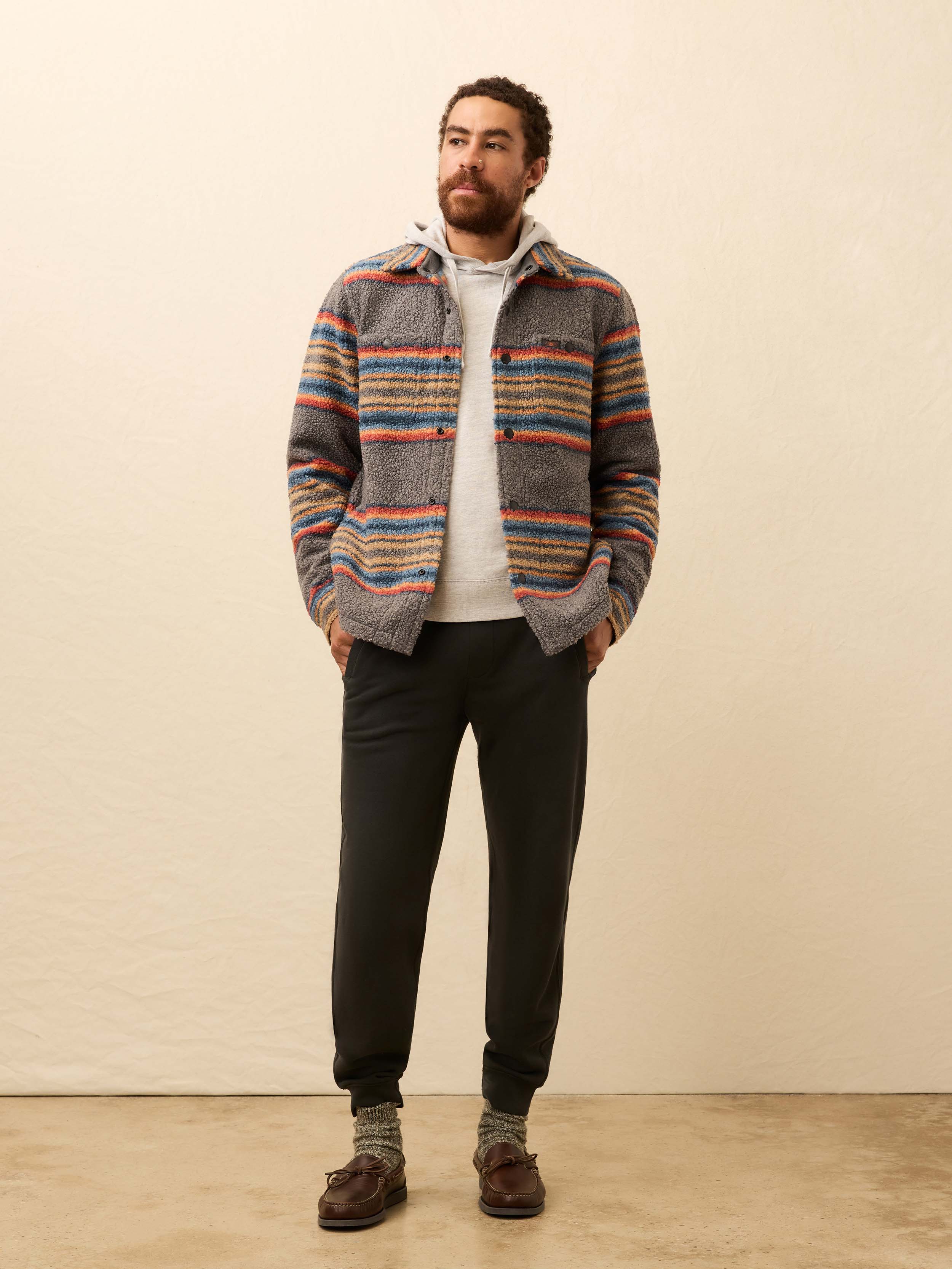 Range Fleece CPO - Buffalo Rock Stripe - Image 3