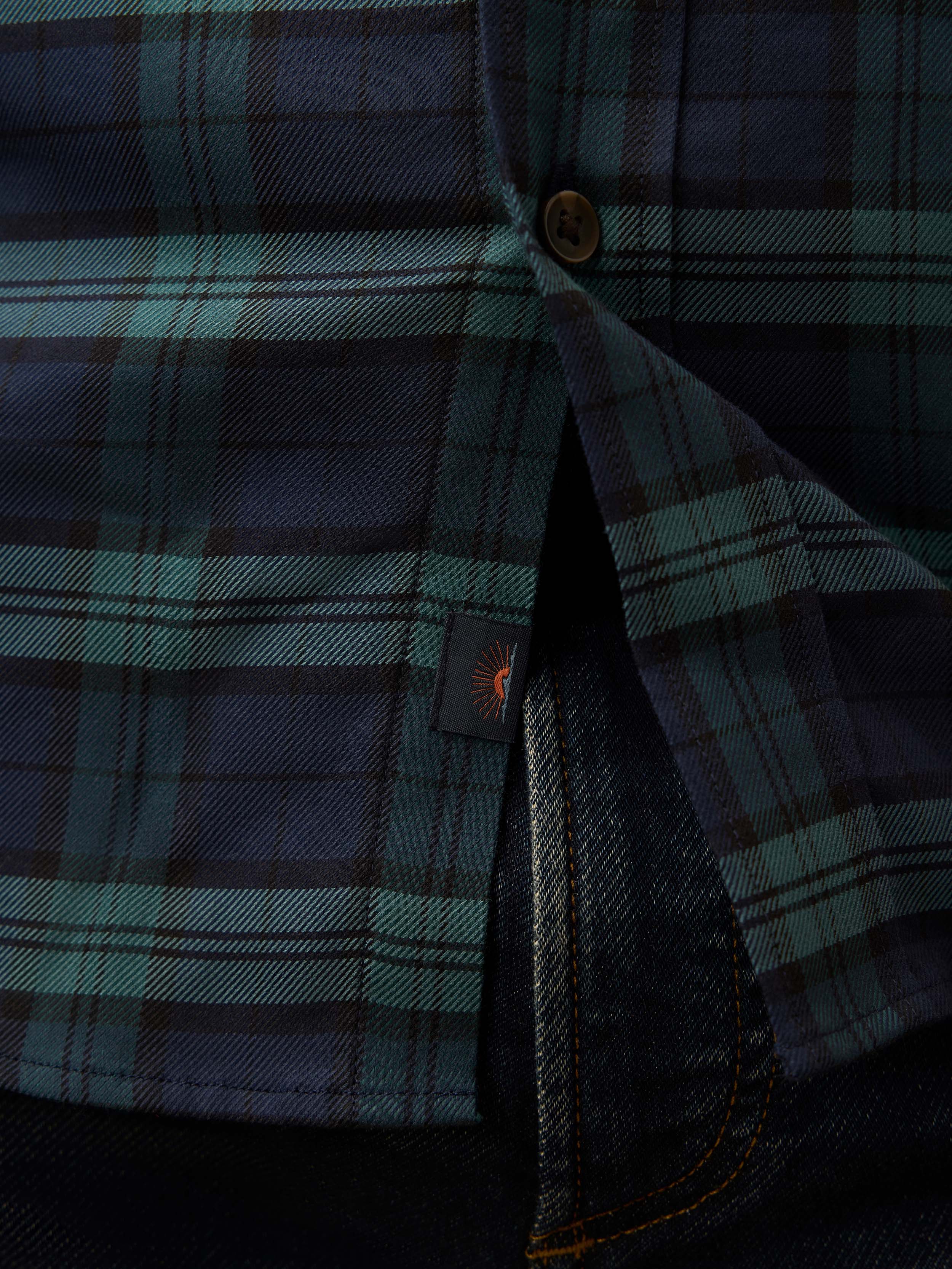 Soft Twill Movementâ„¢ Shirt - Harbor Blackwatch Plaid - Image 4