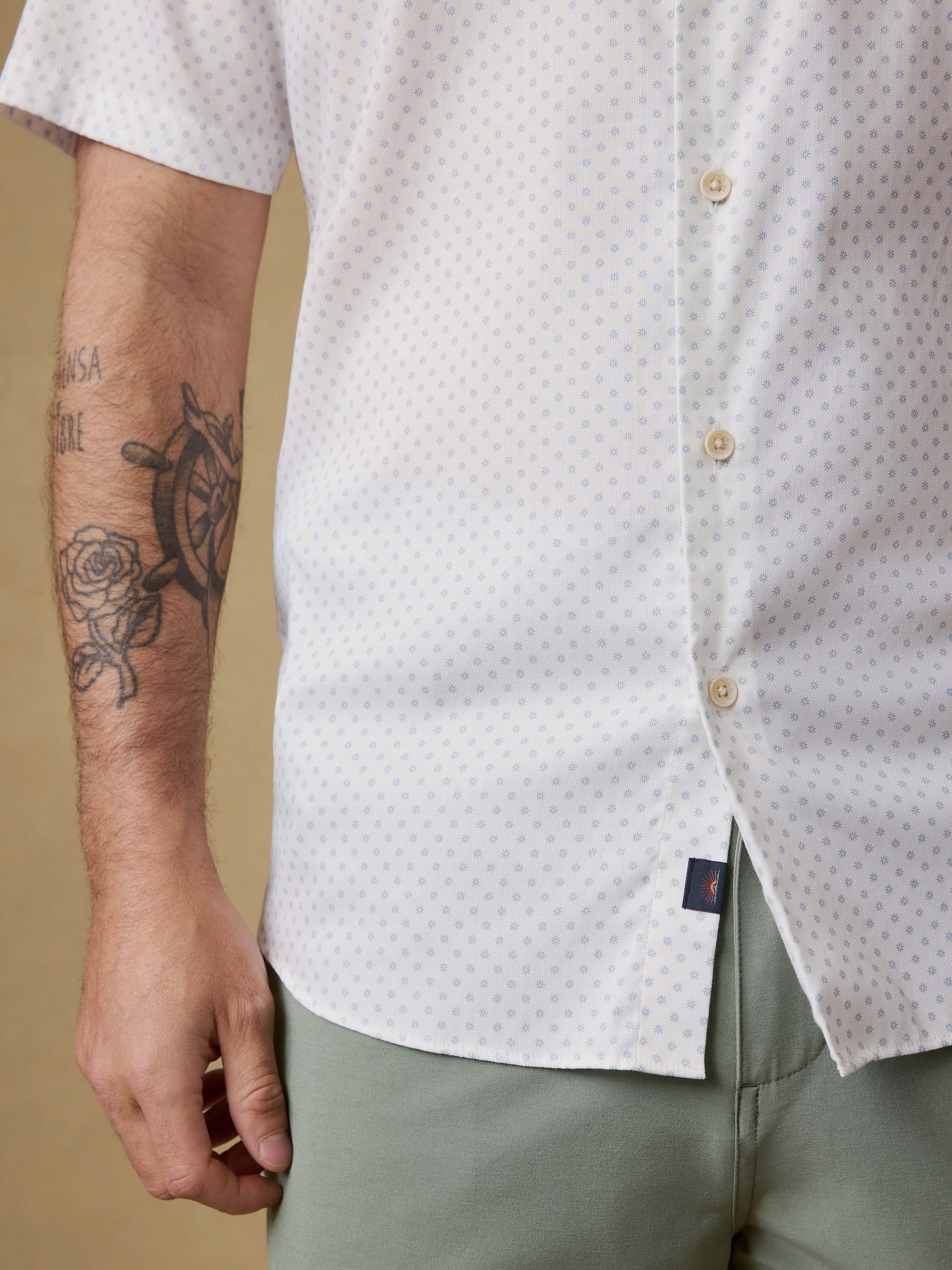 Short-Sleeve Movement™ Monterey Shirt - Mist Sunburst - Image 5