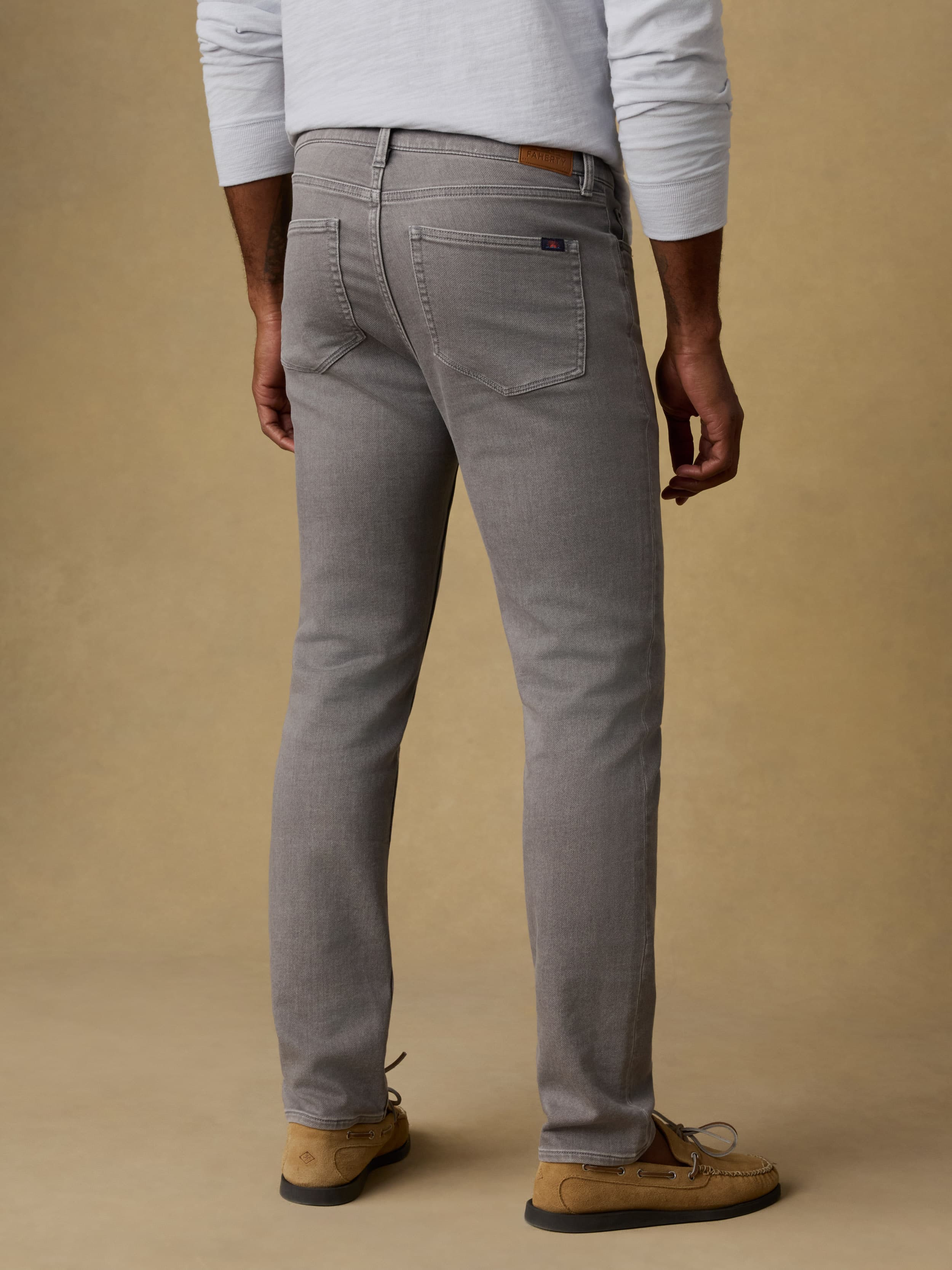 Stretch Terry 5-Pocket - Steel Grey - Image 5