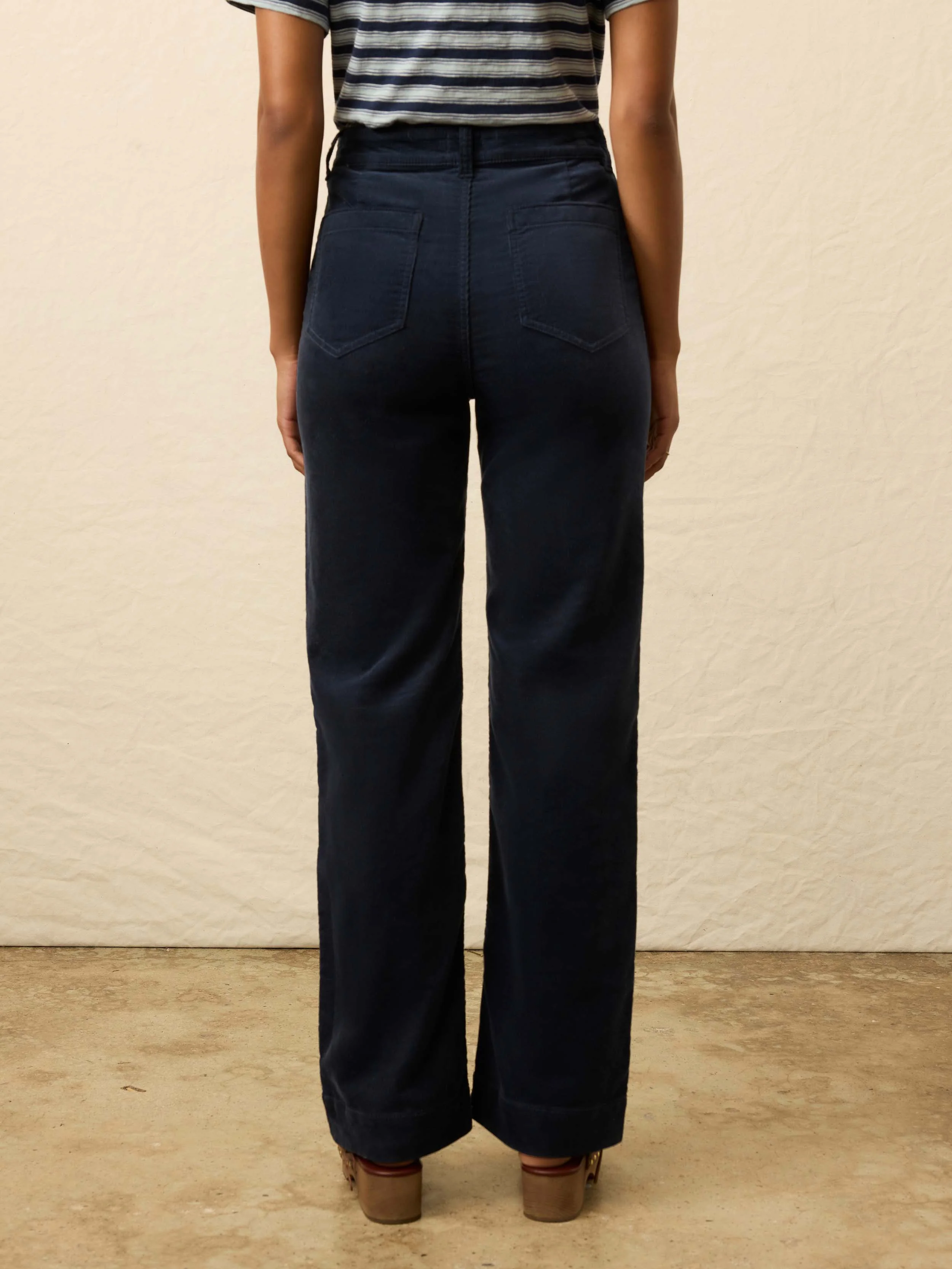 Stretch Terry Cord Patch Pocket Pant - Abyss Navy - Image 4