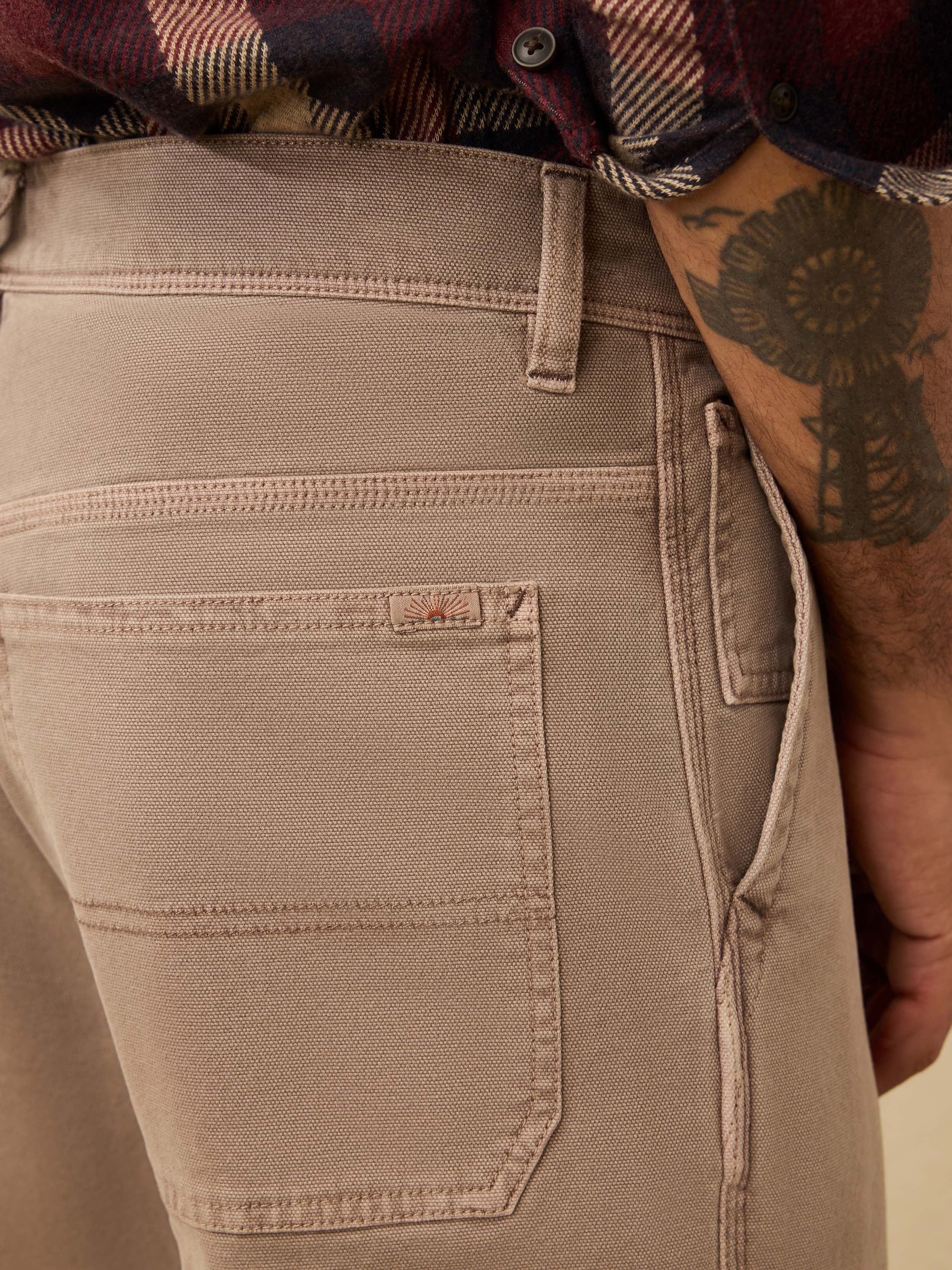 Sunwashed Canvas Utility Pant - Dark Rye - Image 5