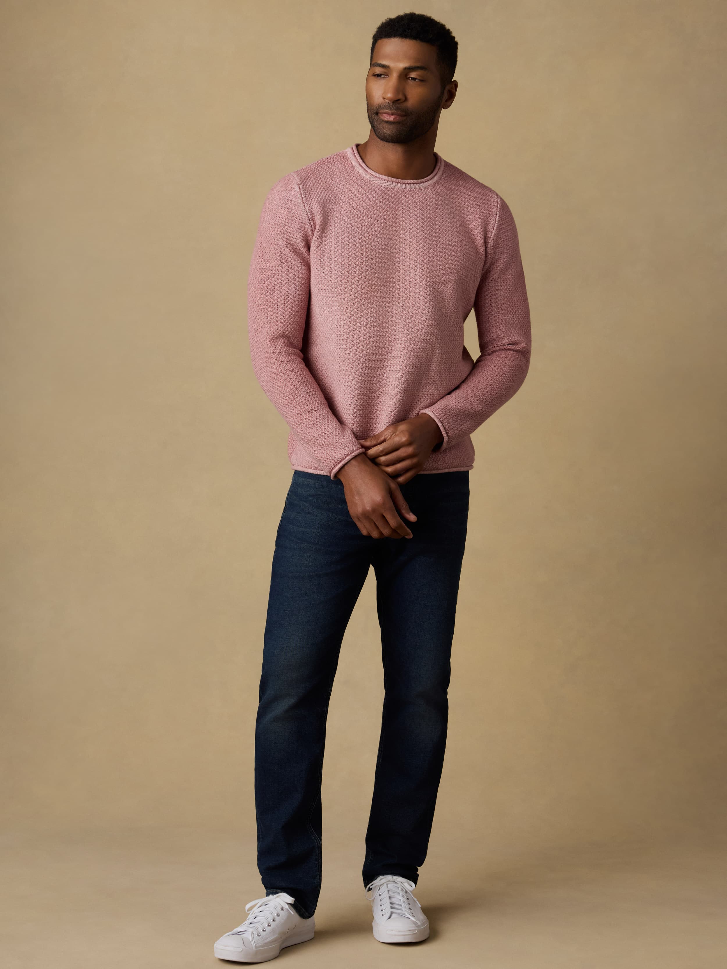 Sunwashed Dockside Sweater - Adobe - Image 4