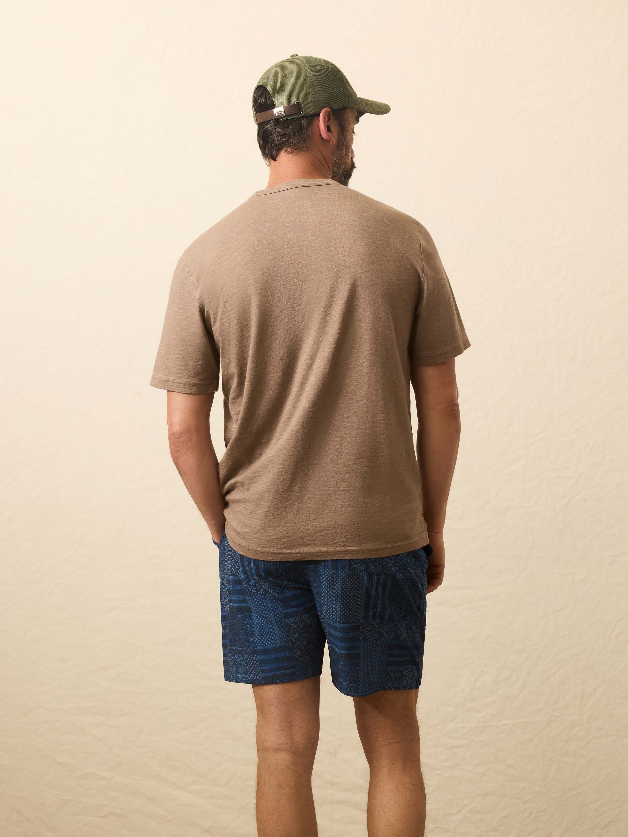 Sunwashed Regenerative Pocket Tee - Walnut Branch - Image 2
