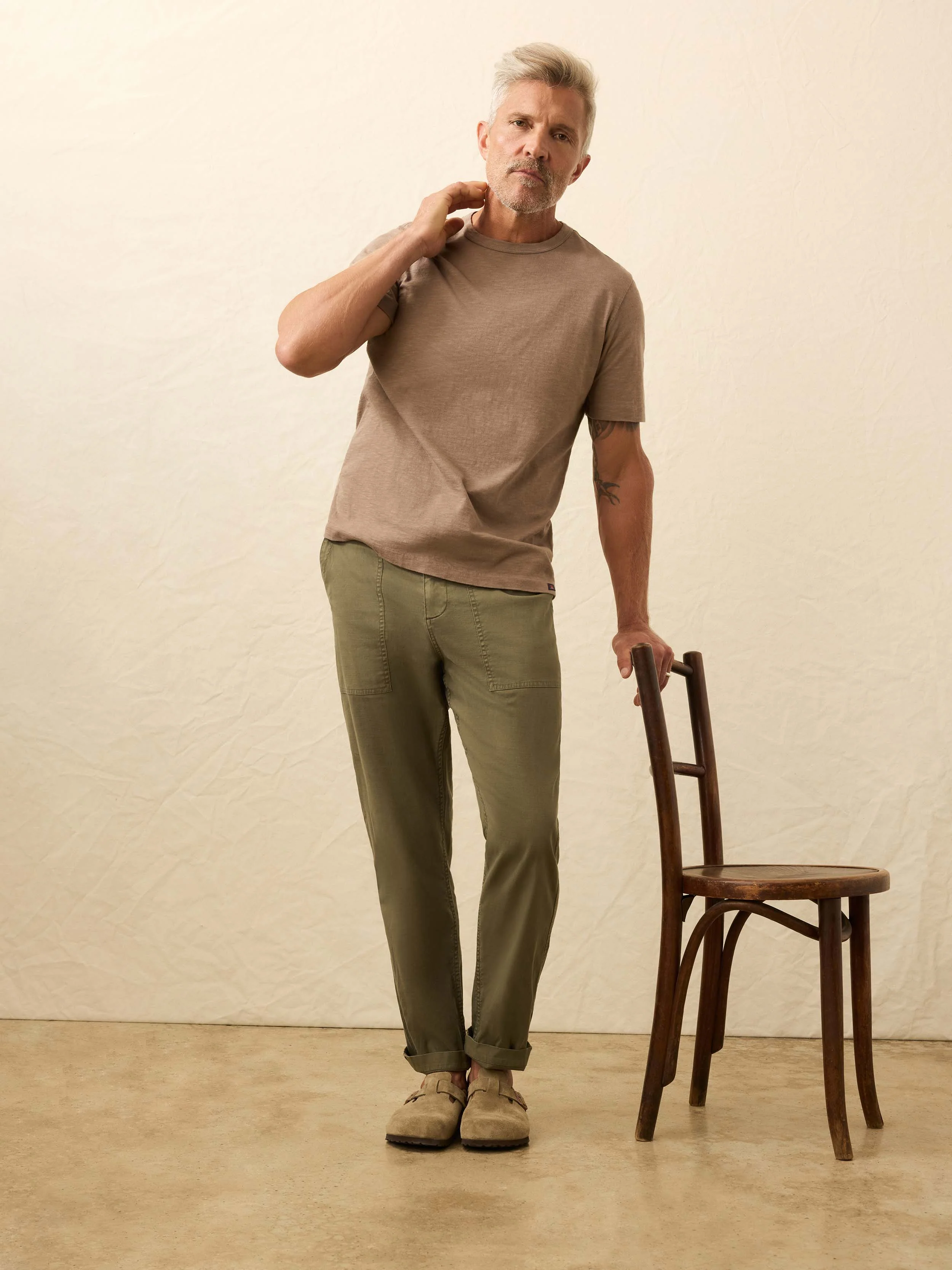 Sunwashed Regenerative Tee - Walnut Branch - Image 3