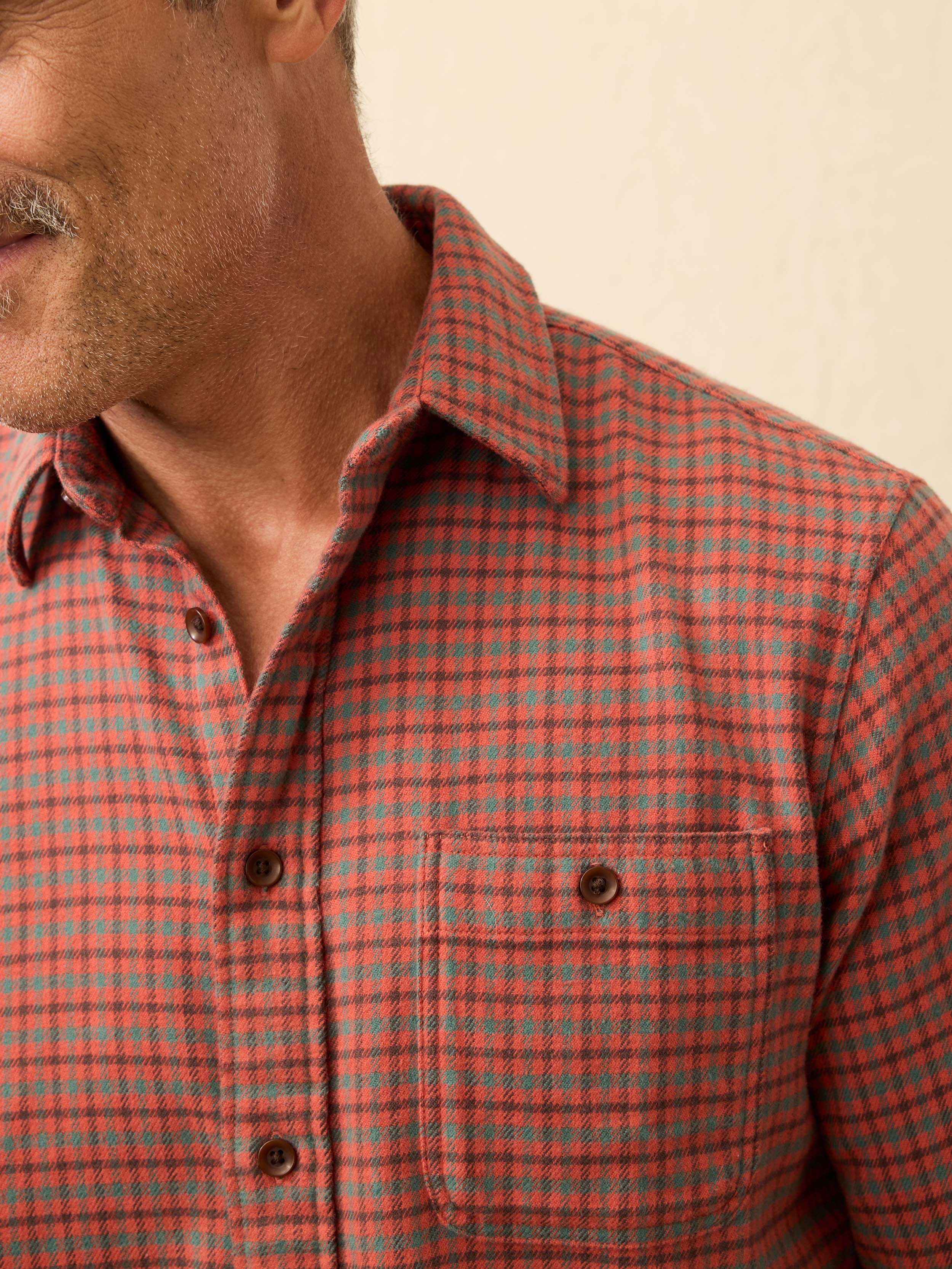 Super Brushed Flannel - Amber Hills Check - Image 2