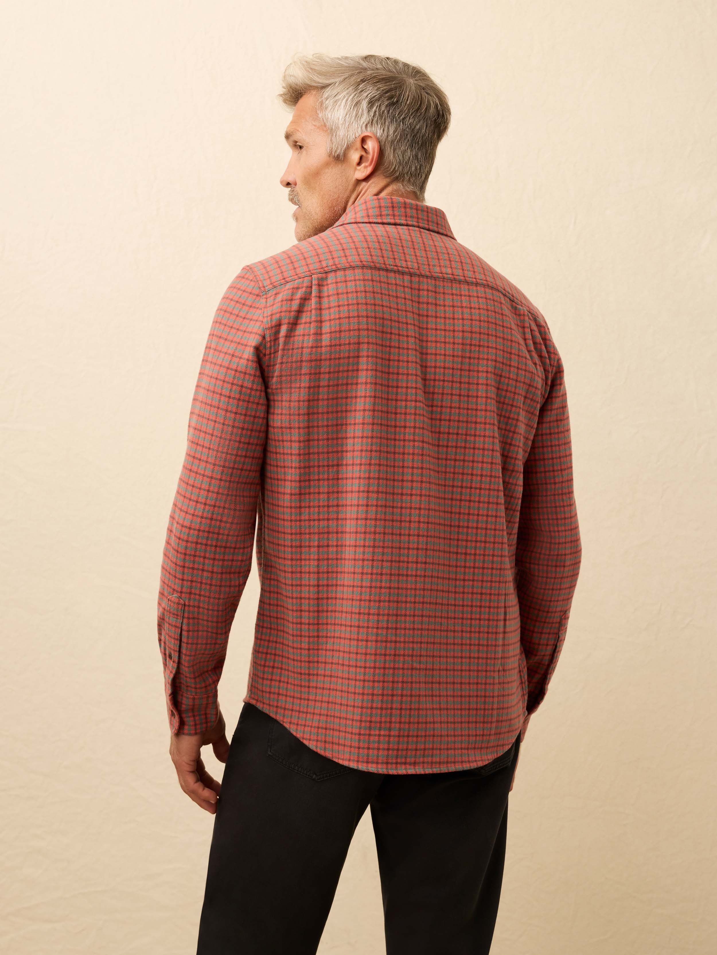 Super Brushed Flannel - Amber Hills Check - Image 5