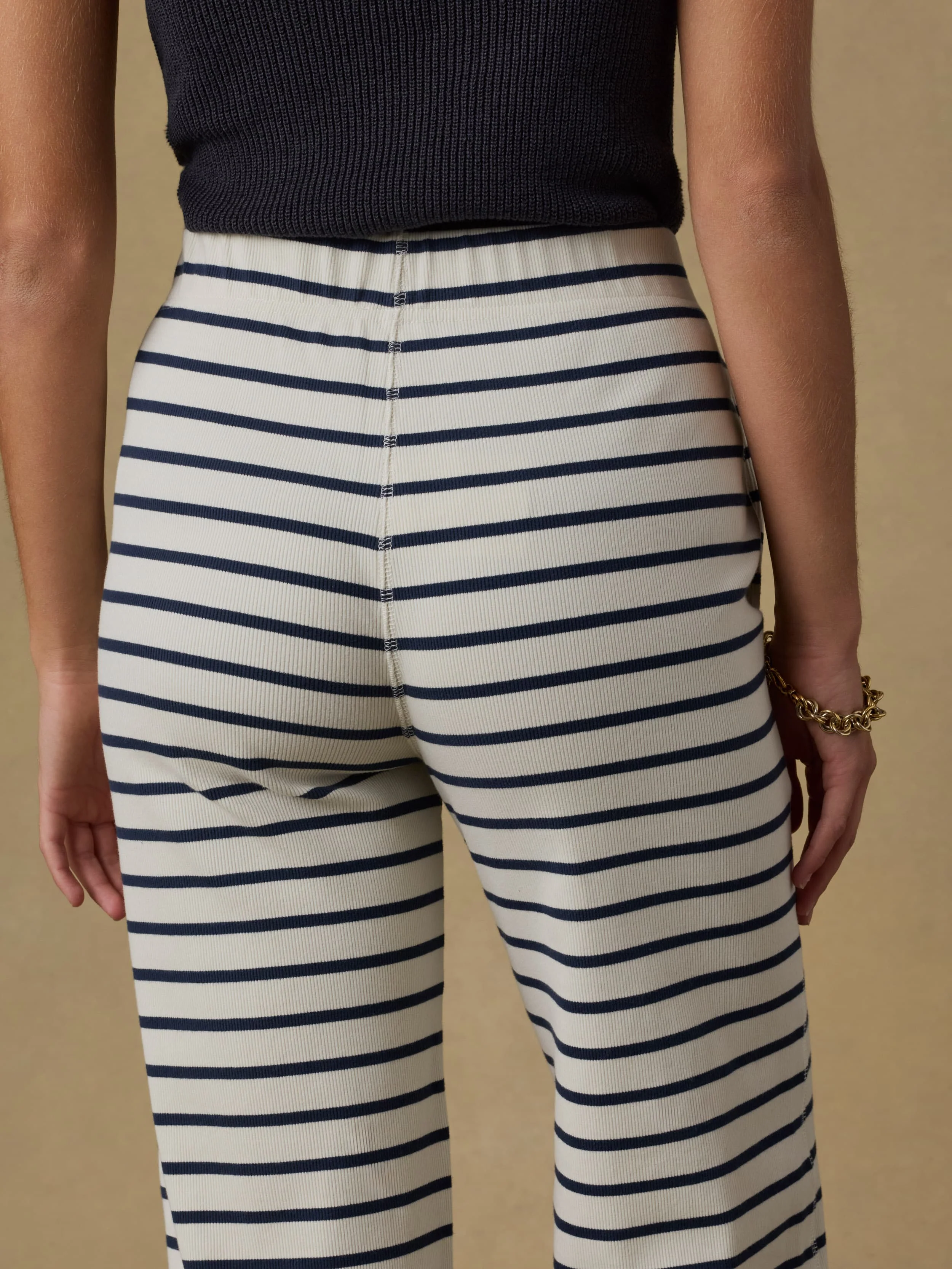 Surfside Rib Pant - Salt Air Stripe - Image 5