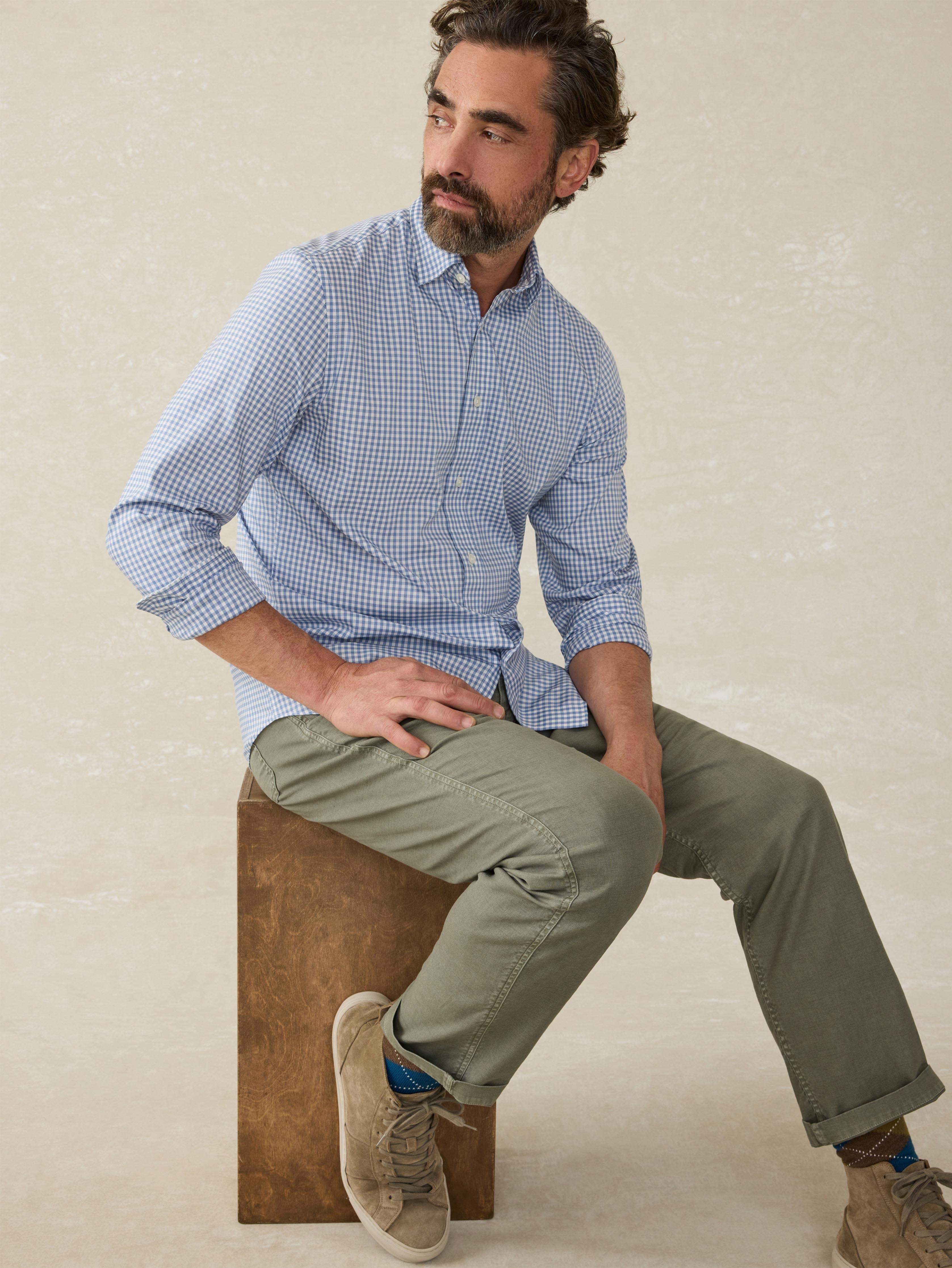 Movement™ Shirt (Tall) - Light Blue Gingham - Image 5