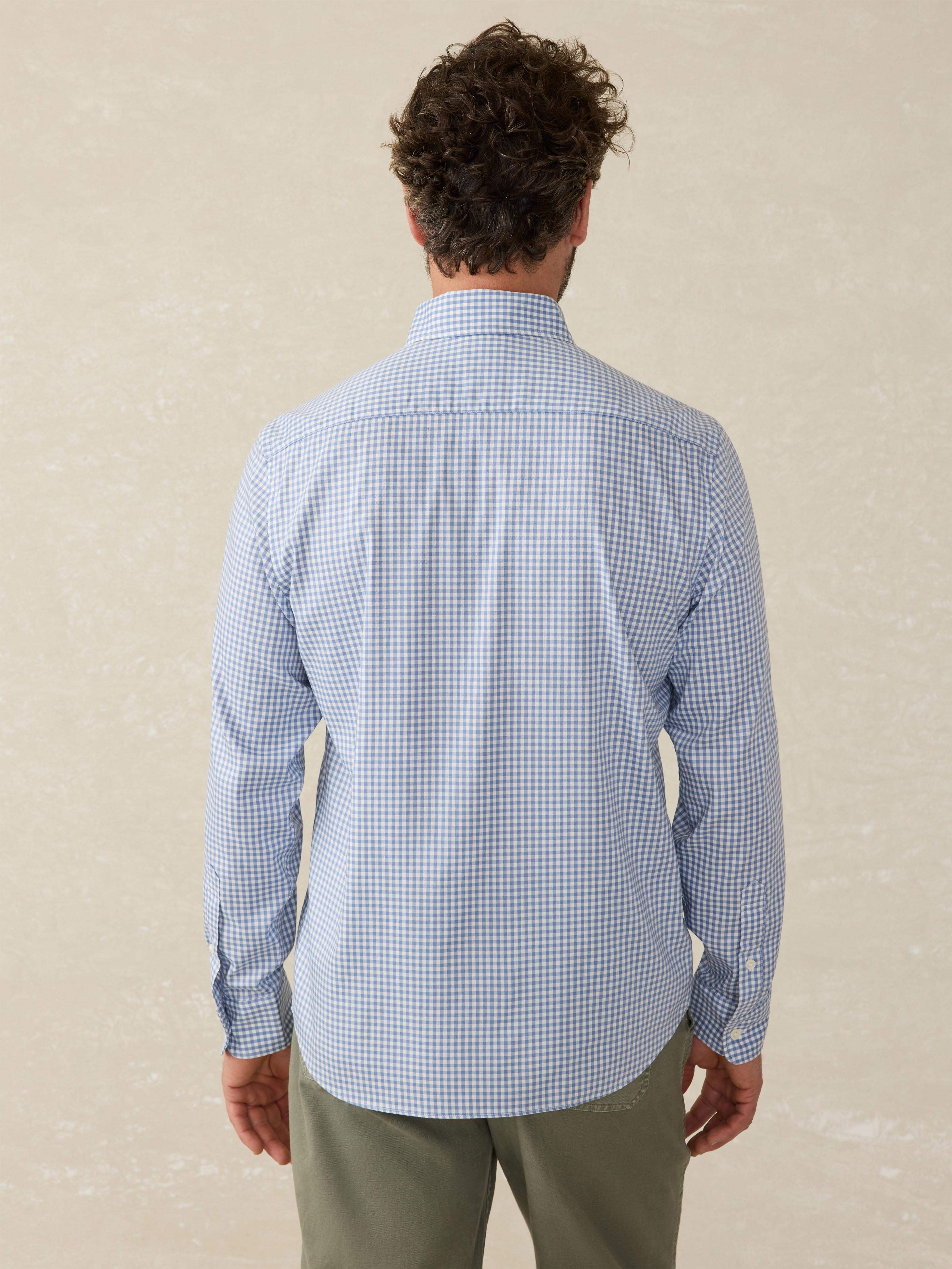 Movement™ Shirt (Tall) - Light Blue Gingham - Image 7