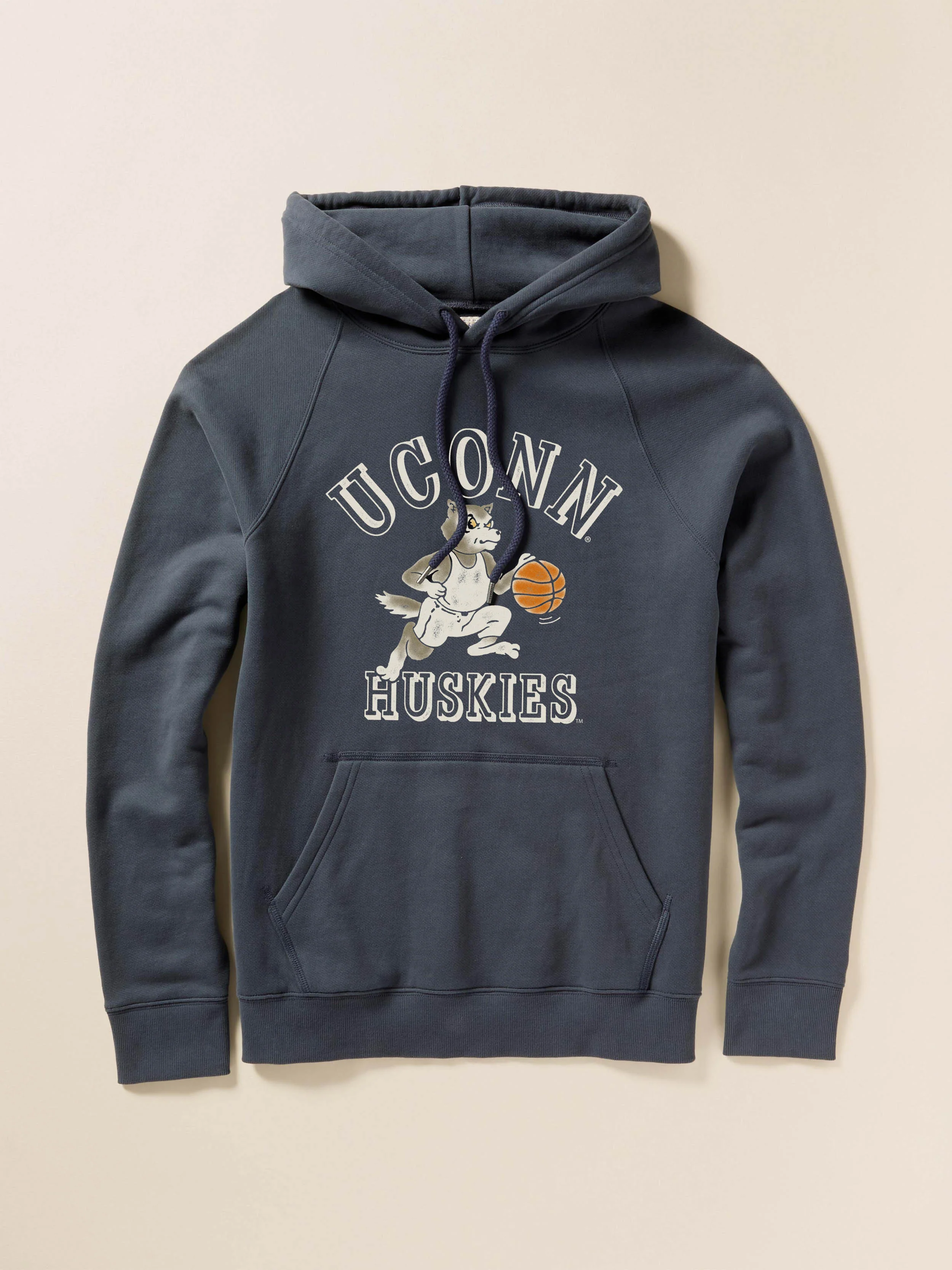 University of Connecticut High Standard Fleece Hoodie - Blue Nights - Image 3